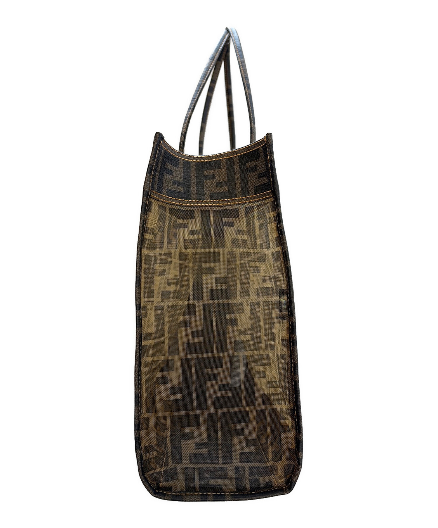 FENDI フェンディ メッシュ ショルダー トートバッグ 中古・古着通販】FENDI (フェンディ) メッシュトートバッグ｜ブランド