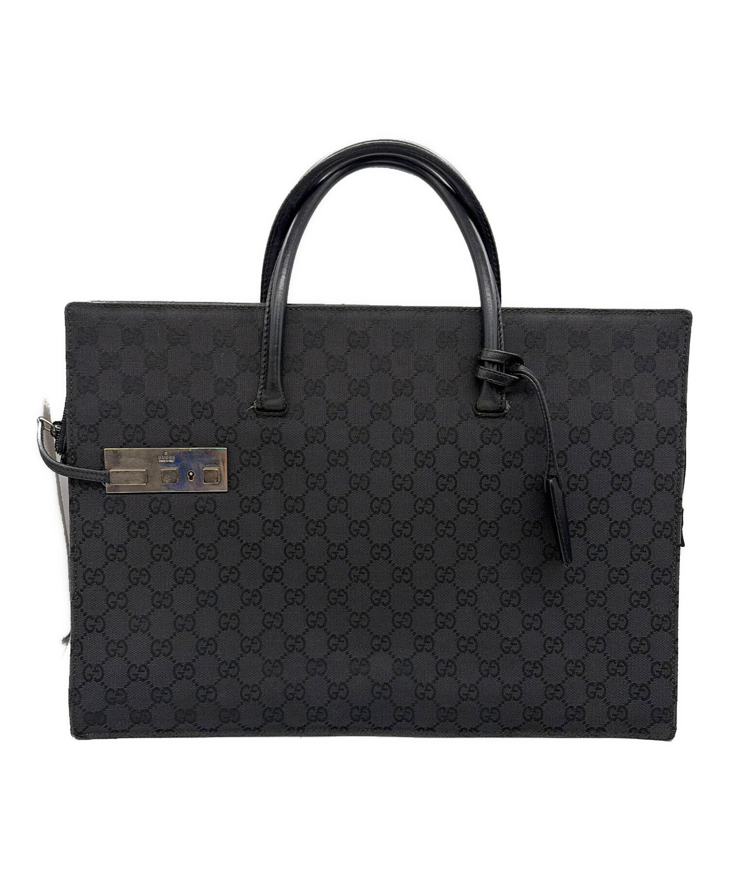 中古・古着通販】GUCCI (グッチ) ブリーフケース ブラック｜ブランド