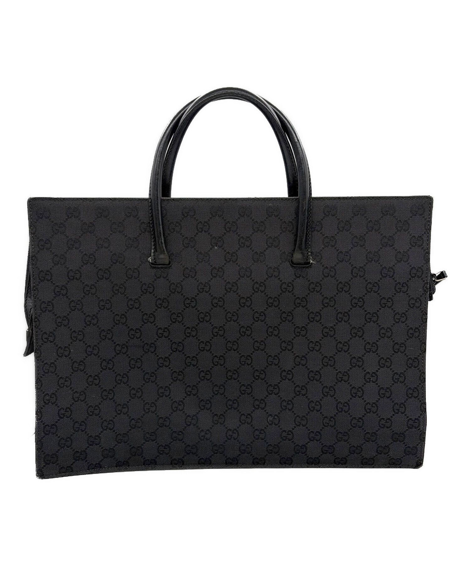 【美品】GUCCIグッチ　ケース　ブラック 中古・古着通販】GUCCI (グッチ) ブリーフケース ブラック｜ブランド