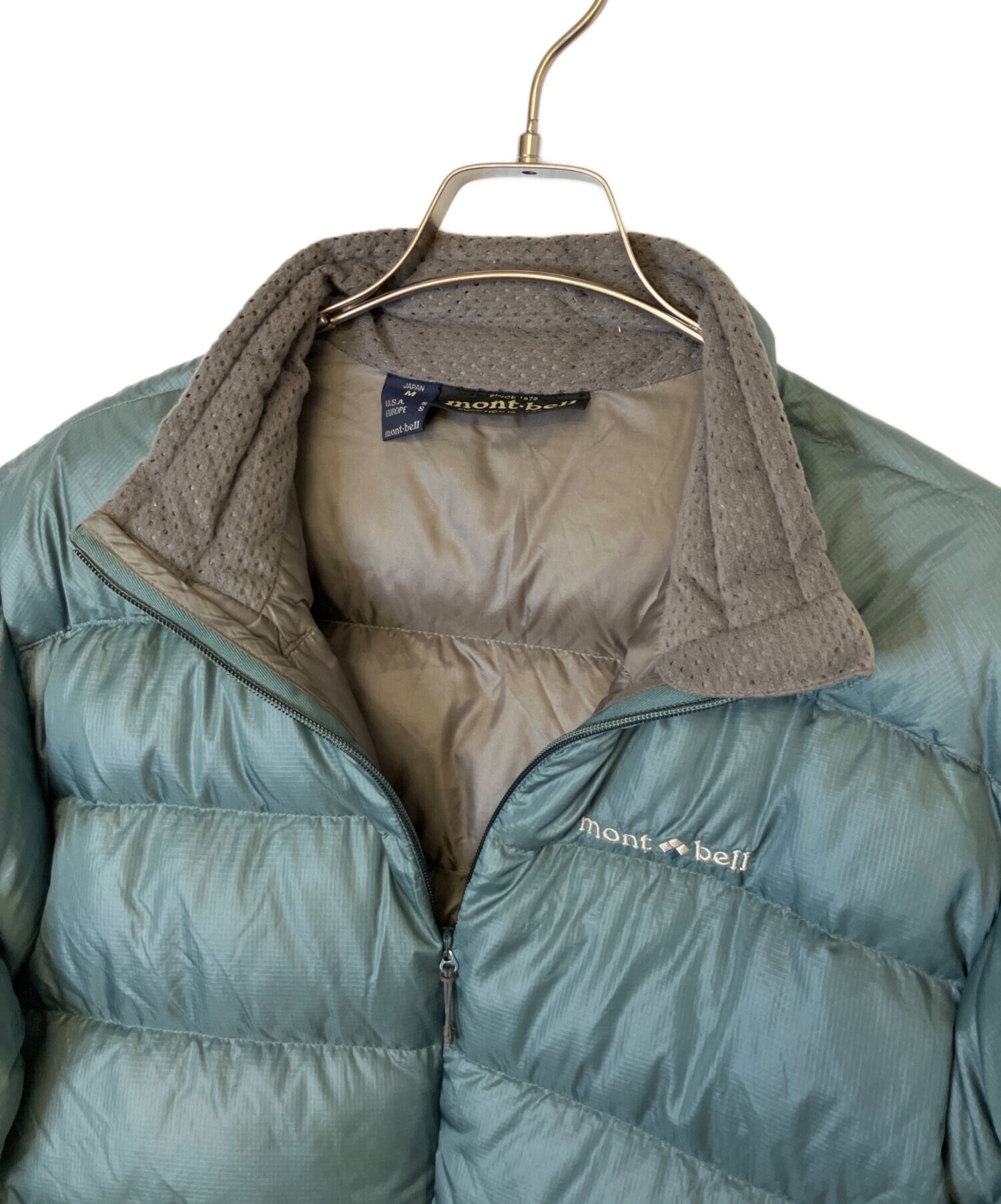mont-bell ダウンジャケット M ダークグリーン　ヴィンテージ 中古・古着通販】mont-bell (モンベル) ダウンジャケット グリーン