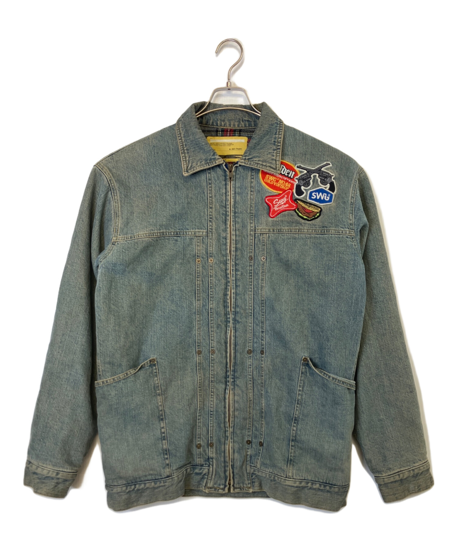 中古・古着通販】SWAGGER (スワッガー) デニムジャケット インディゴ