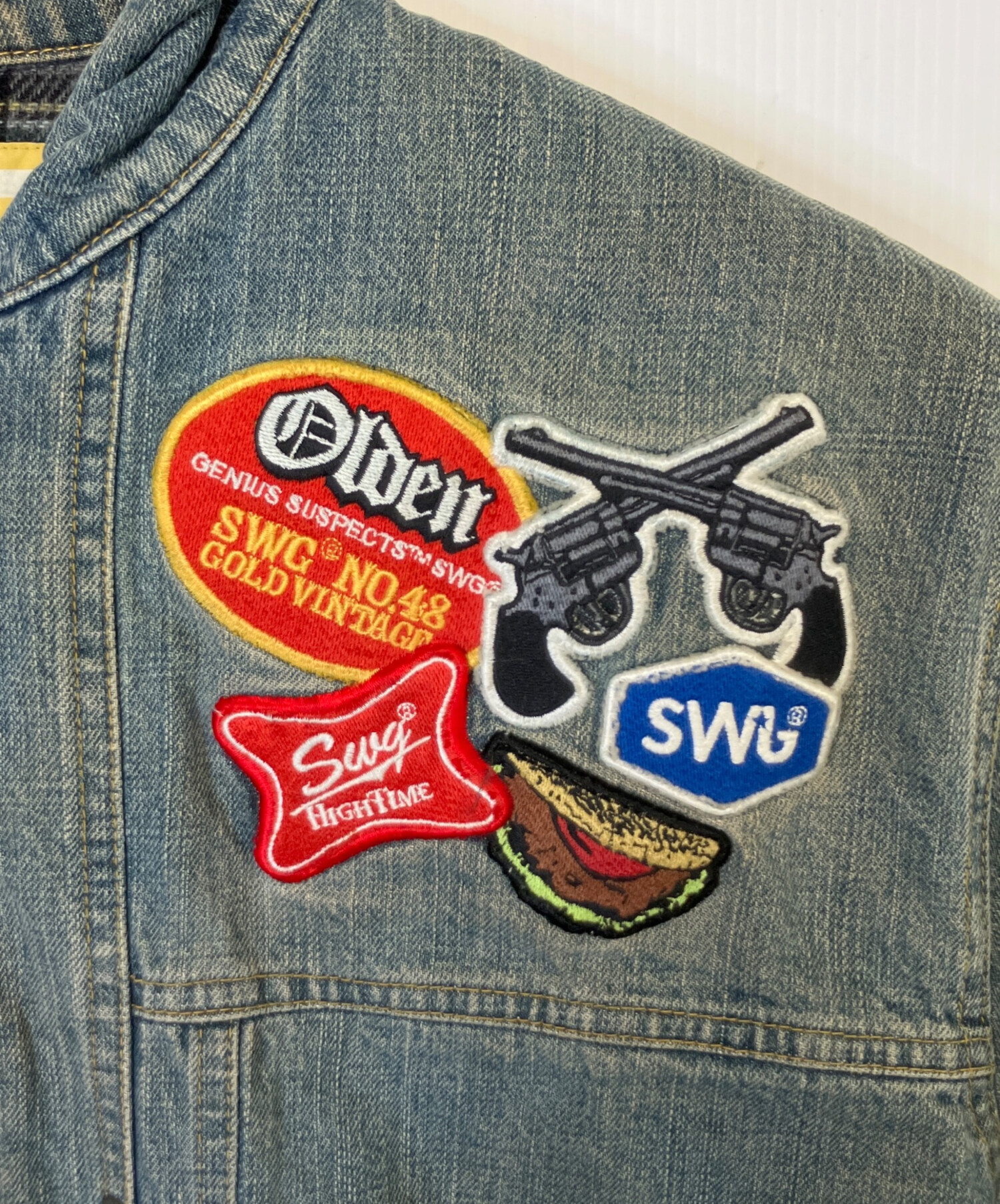 中古・古着通販】SWAGGER (スワッガー) デニムジャケット インディゴ