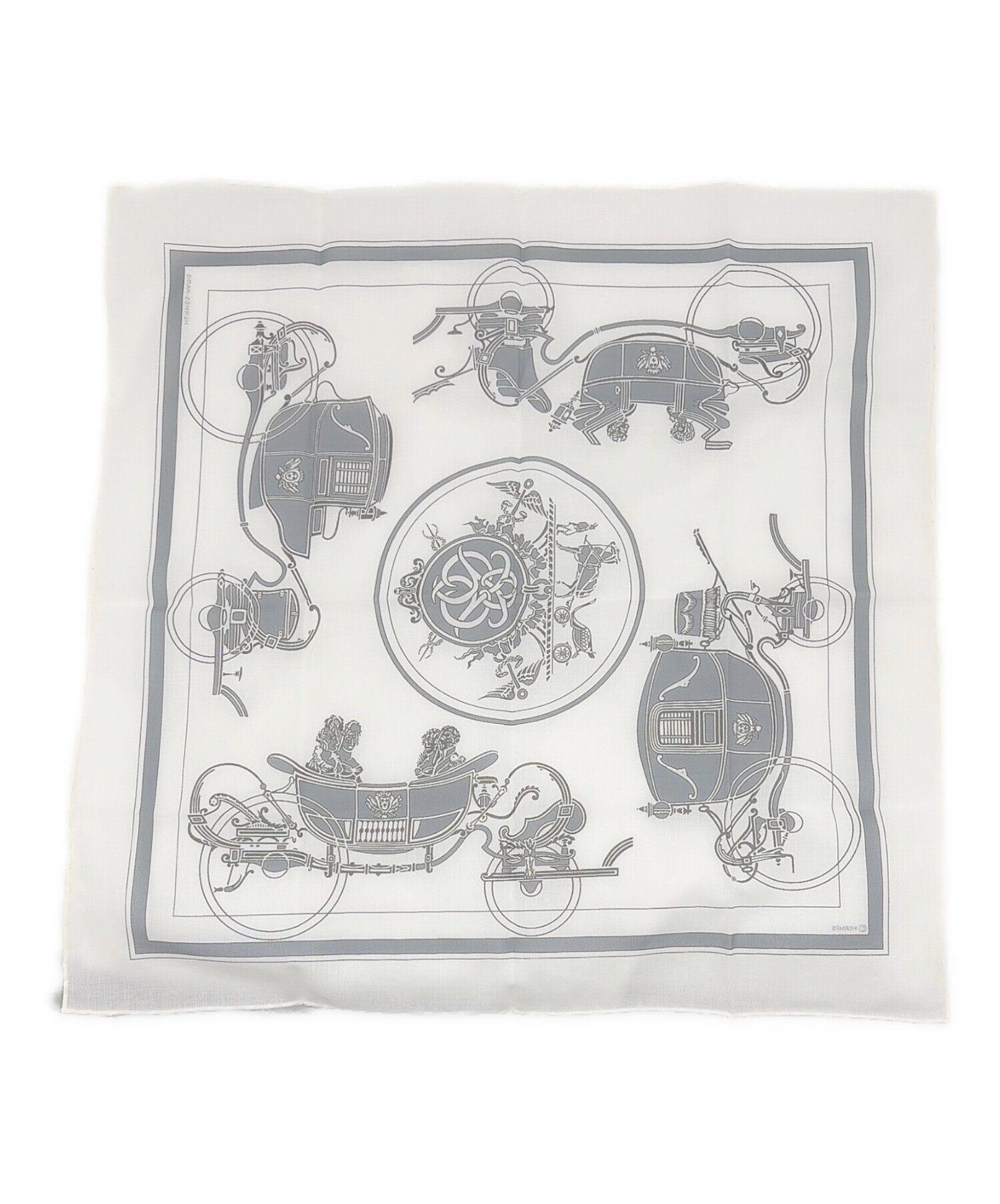 中古・古着通販】HERMES (エルメス) ハンカチ 未使用品｜ブランド
