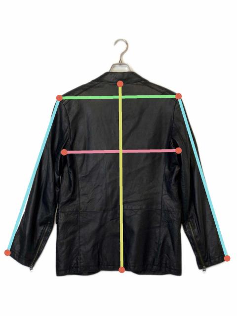 中古・古着通販】GARRETT (ギャレット) レザーテーラードジャケット