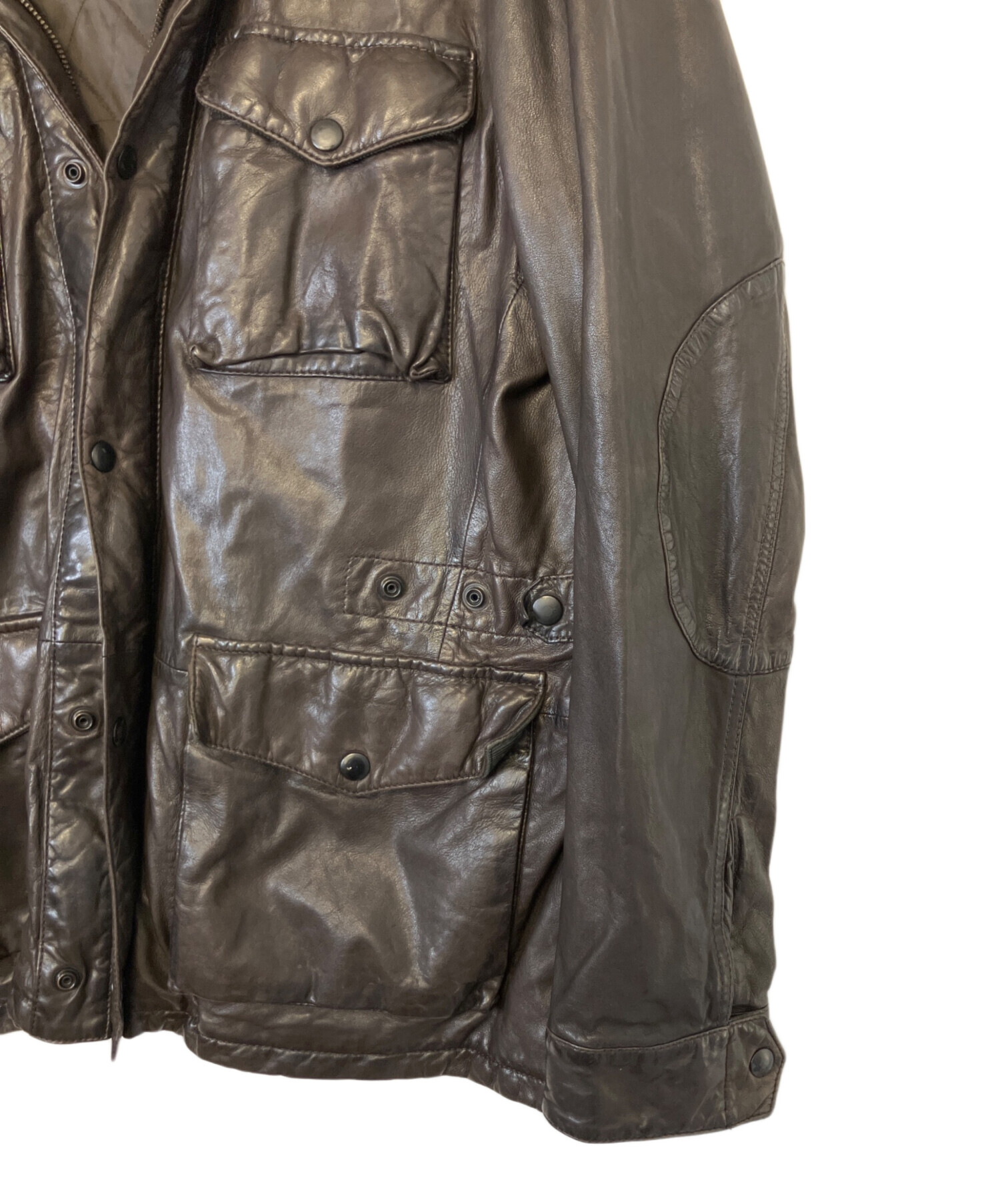 中古・古着通販】BARNEYS NEWYORK (バーニーズ・ニューヨーク) レザー