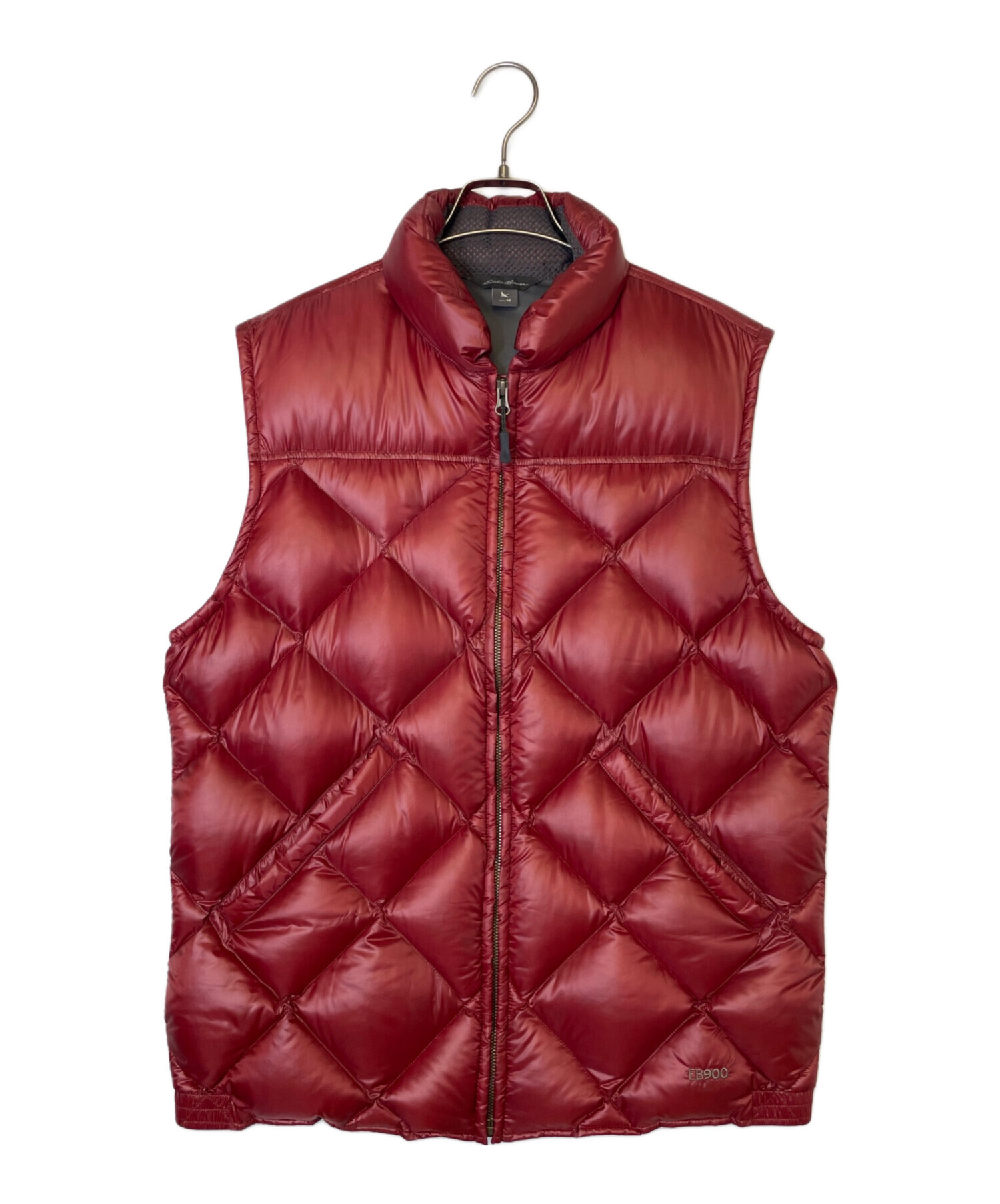 中古・古着通販】Eddie Bauer (エディーバウアー) ダウンベスト レッド