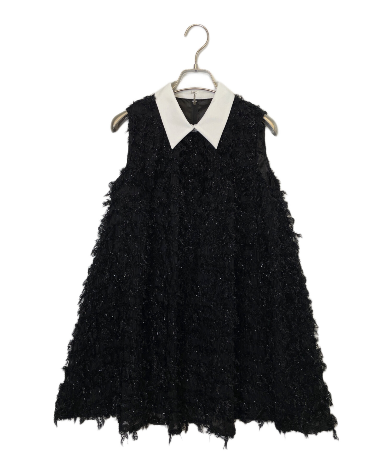 4月新発売Acka. lame fringe tops 中古・古着通販】acka (エーシーケーエー) Acka. lame fringe tops