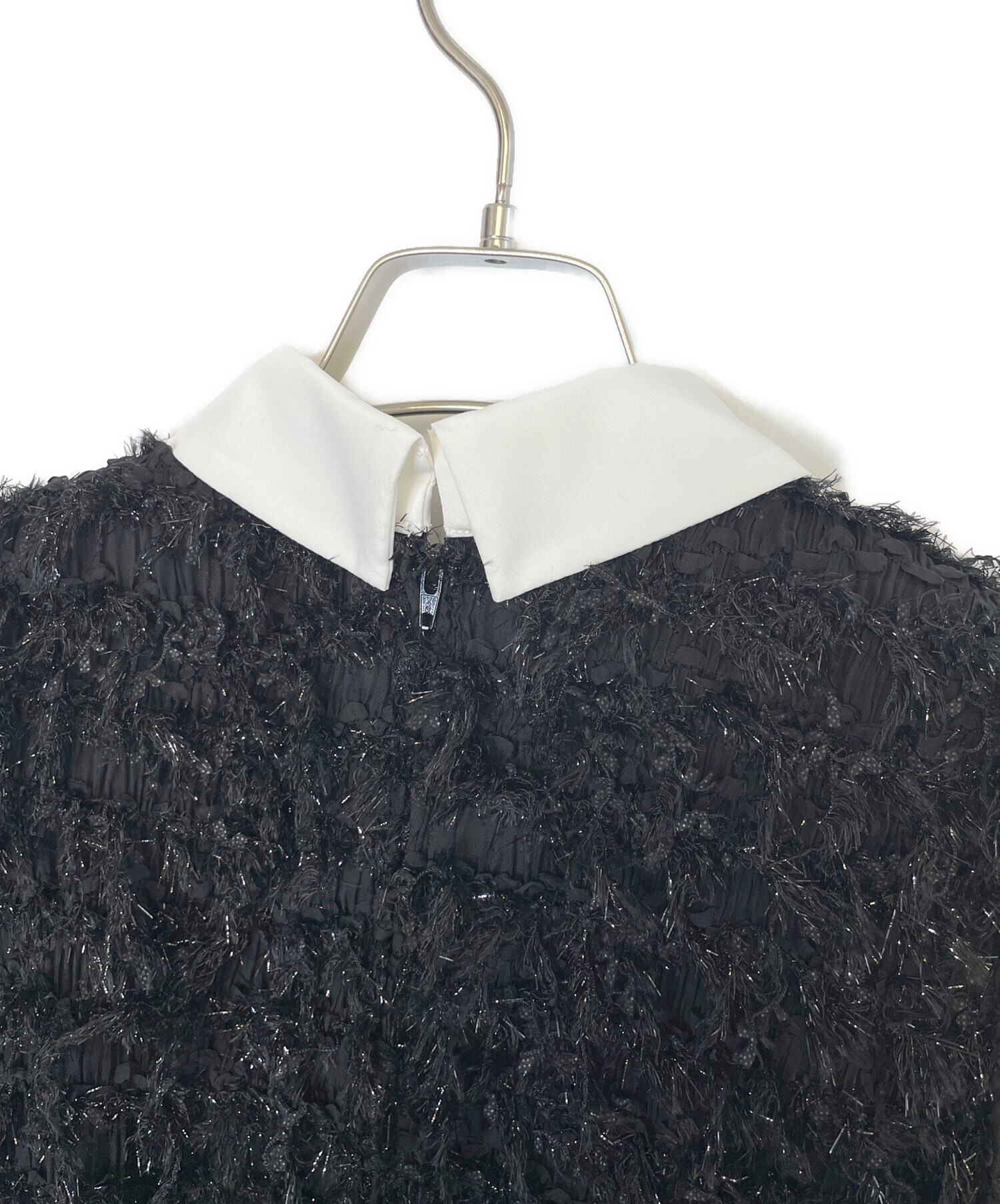 中古・古着通販】acka (エーシーケーエー) Acka. lame fringe tops
