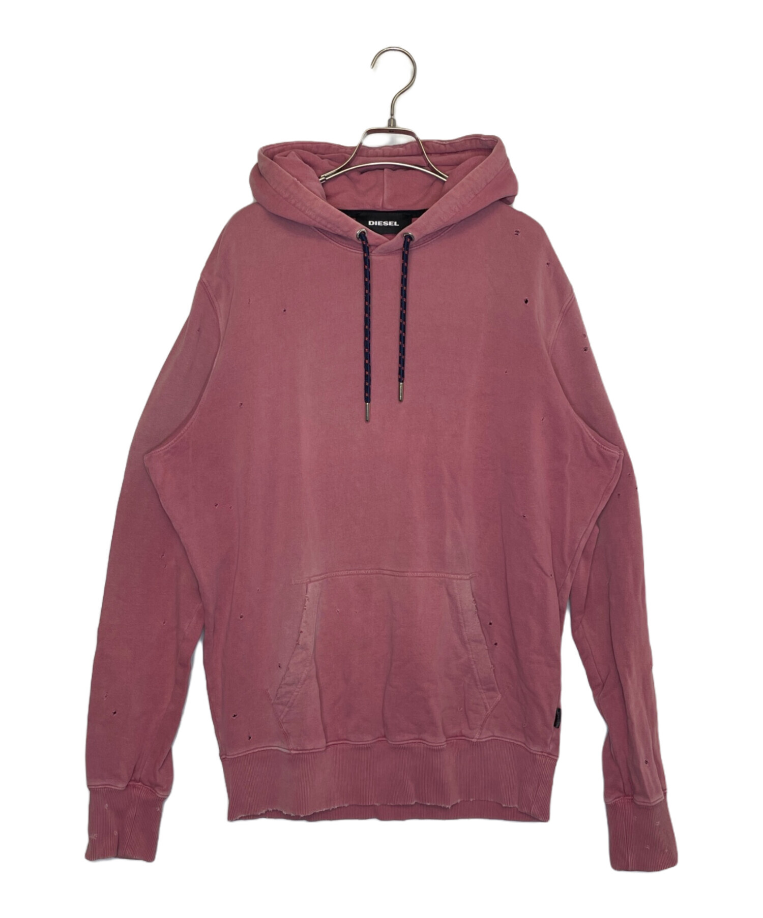 中古・古着通販】DIESEL (ディーゼル) DIESEL ダメージ加工 パーカー
