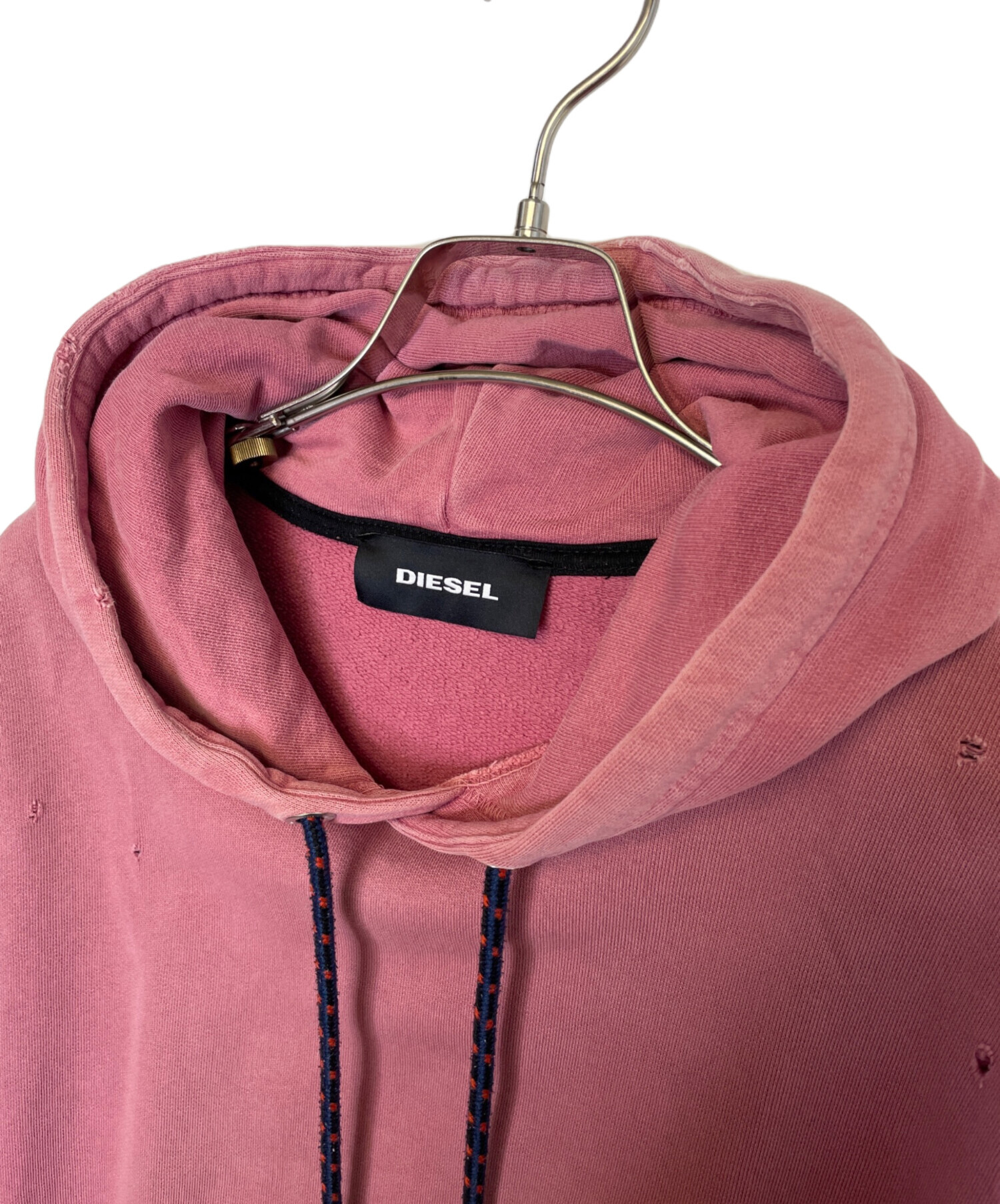 中古・古着通販】DIESEL (ディーゼル) DIESEL ダメージ加工 パーカー