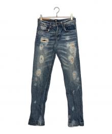 D＆G ドルチェ＆ガッバーナ ブーツカット ダメージ加工デニム 48 DOLCE 