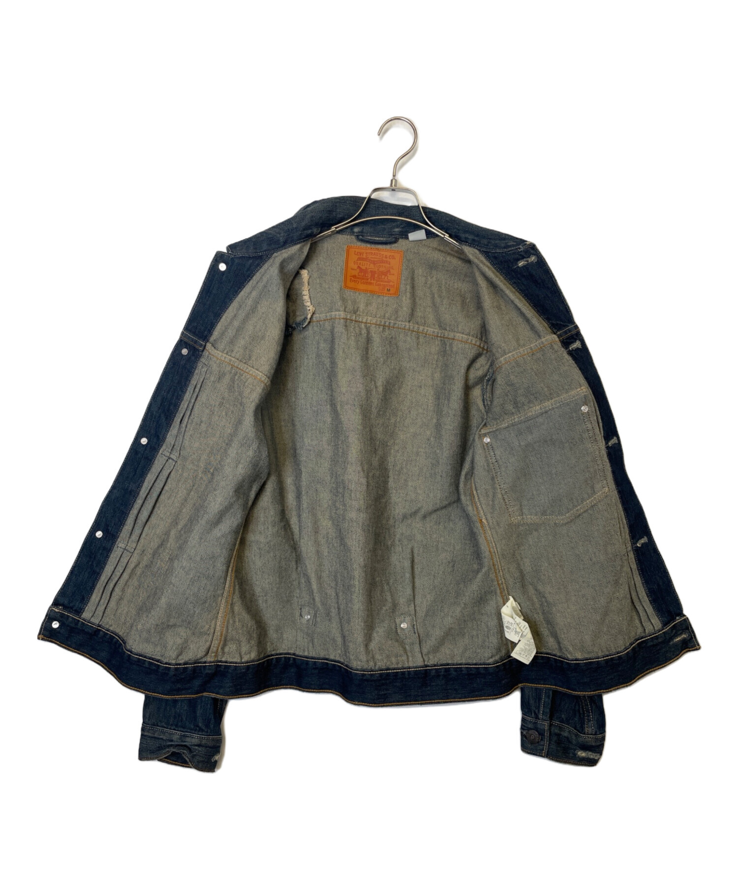 中古・古着通販】LEVI'S (リーバイス) デニムジャケット インディゴ