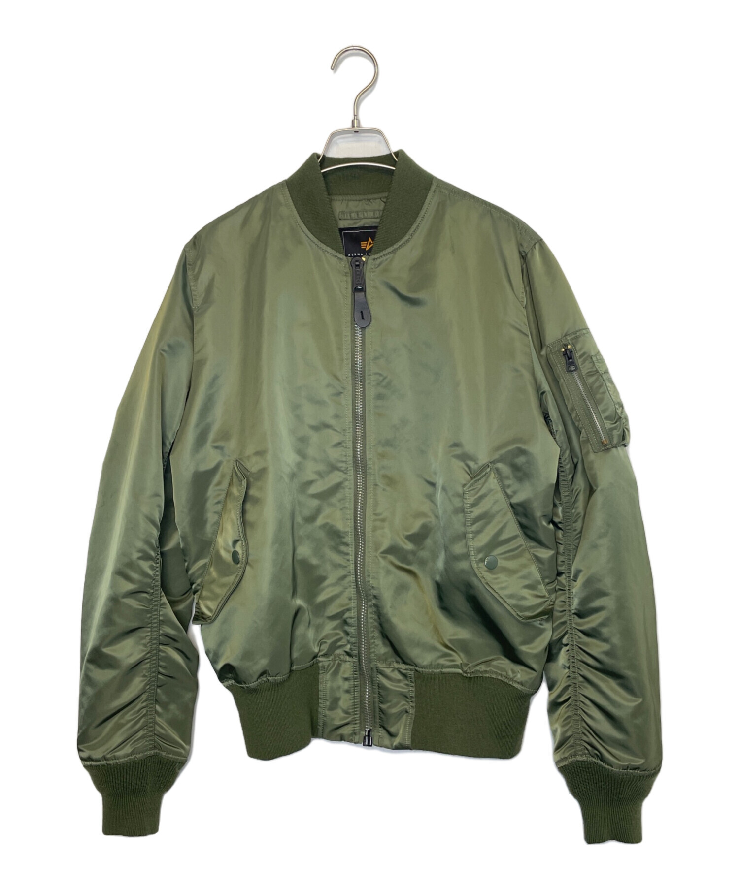 中古・古着通販】ALPHA (アルファ) ALPHA MA-1 ジャケット 中綿なし