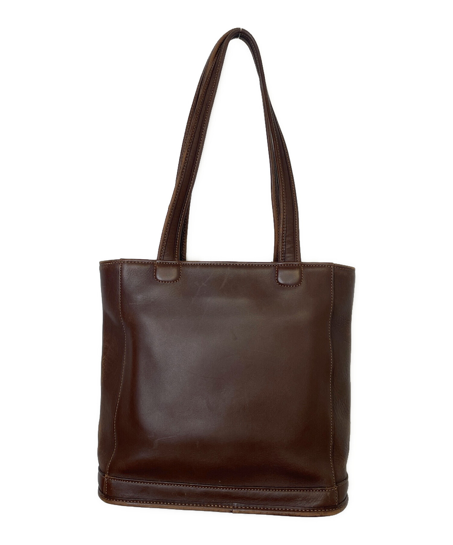 中古・古着通販】COACH (コーチ) OLD COACH トートバッグ ブラウン