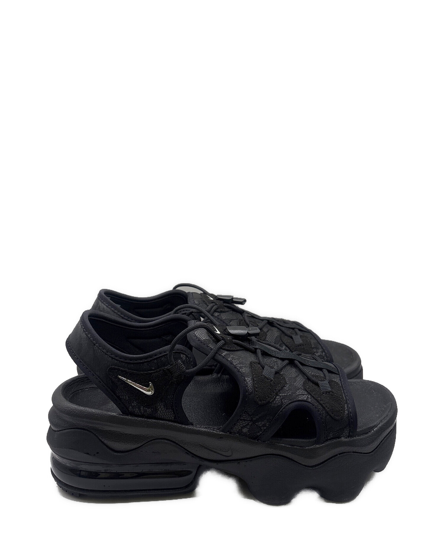 中古・古着通販】NIKE (ナイキ) スポーツサンダル ブラック サイズ:27