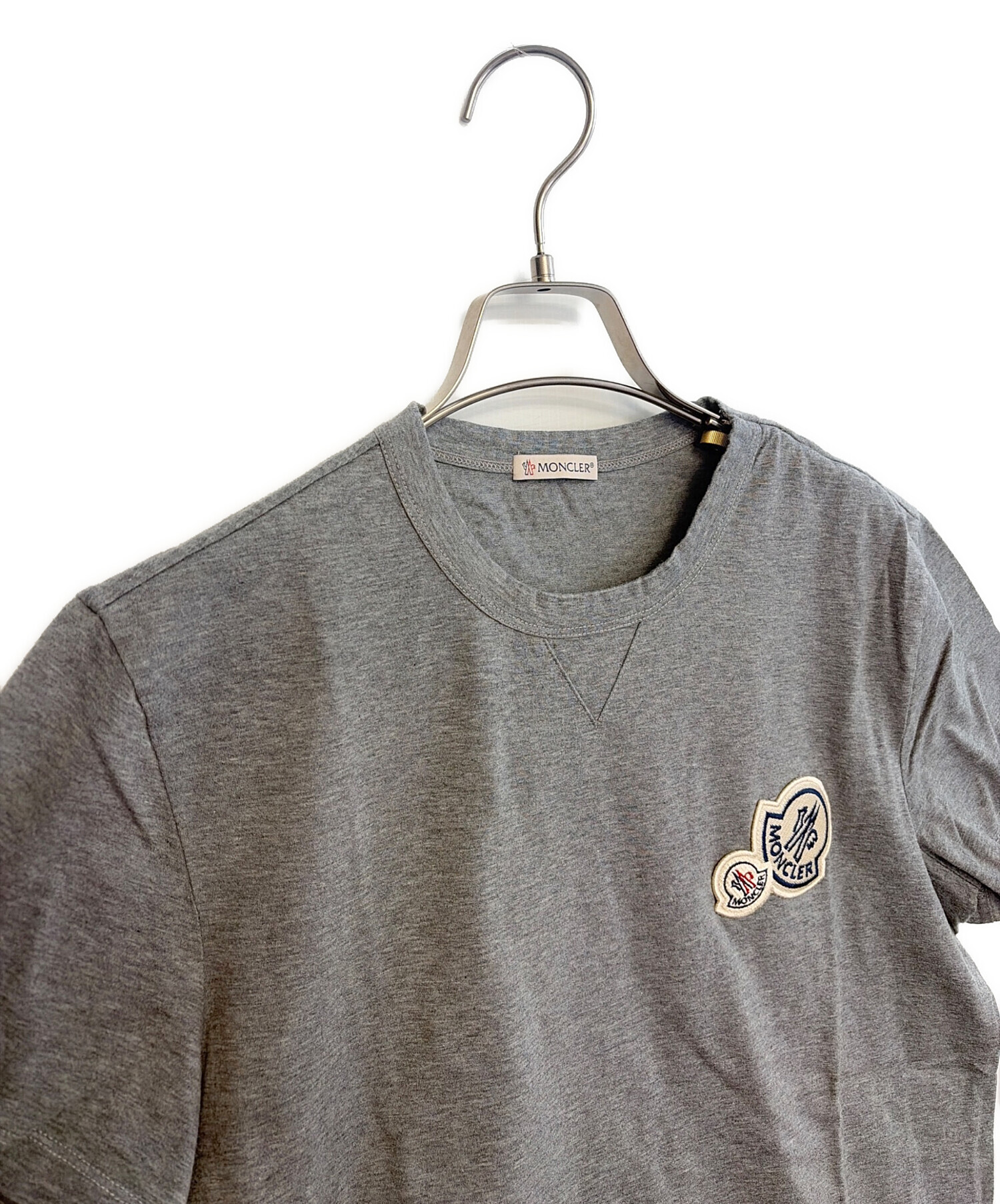 中古・古着通販】MONCLER (モンクレール) MAGLIA T グレー サイズ:不明