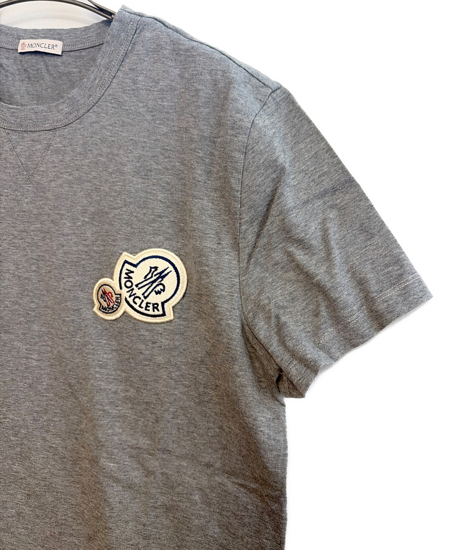 中古・古着通販】MONCLER (モンクレール) MAGLIA T グレー サイズ:不明