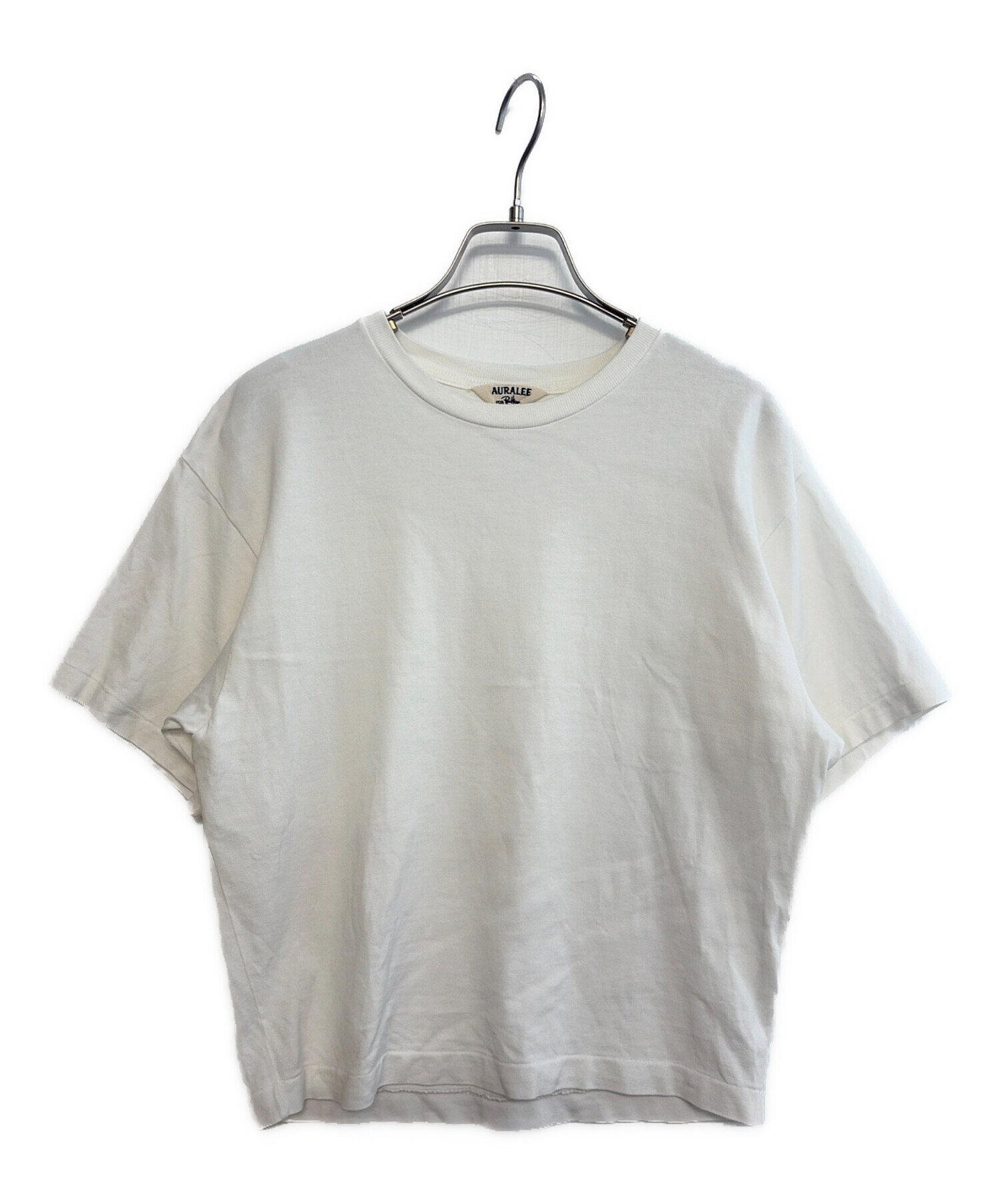 中古・古着通販】AURALEE (オーラリー) Tシャツ ホワイト｜ブランド