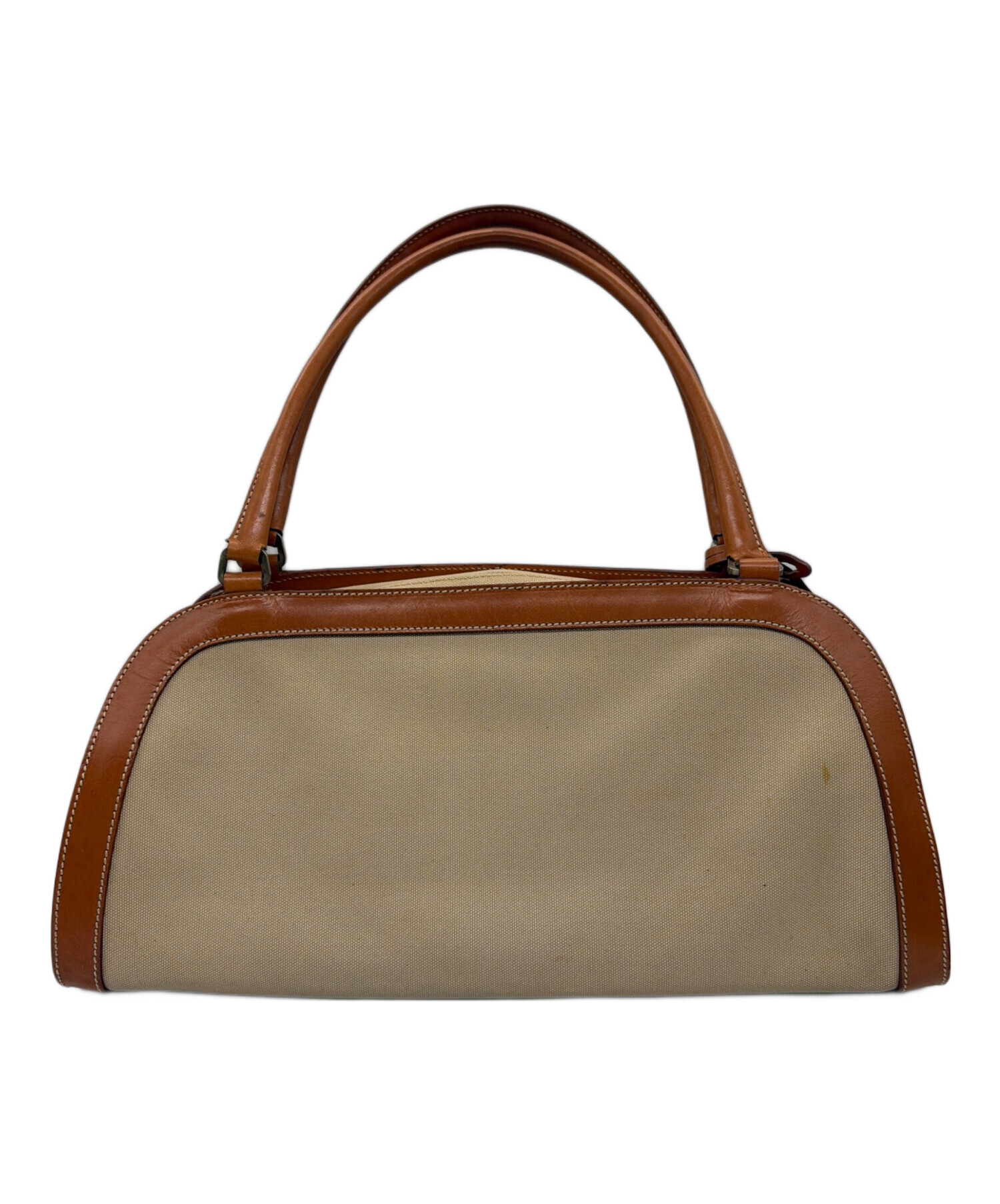 PRADA プラダ ショルダーバッグ 三角ロゴ ナイロン ブラウン 中古・古着通販】PRADA (プラダ) PRADA プラダ ショルダーバッグ 三角