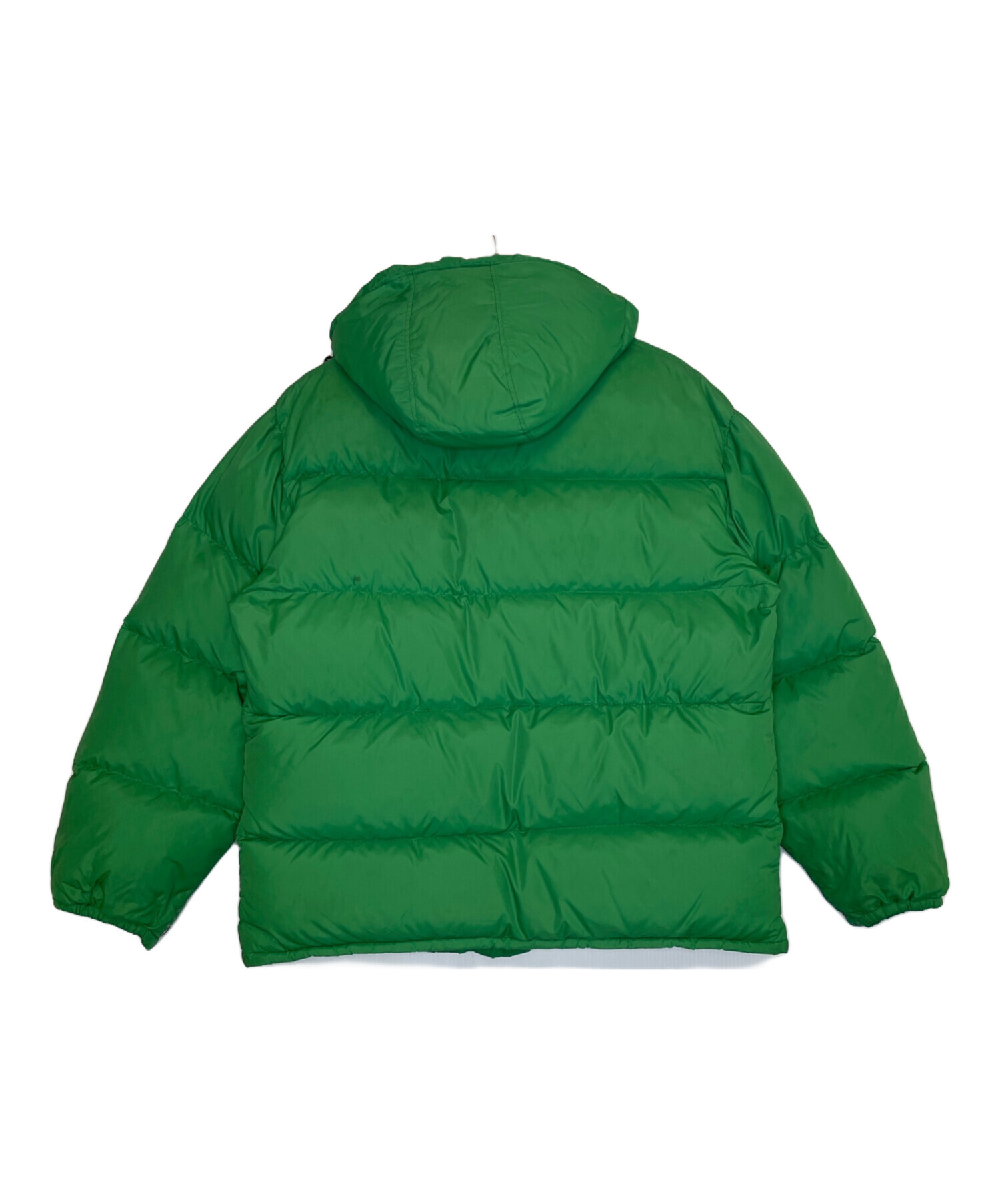 【中古】SCHOTT クラシックフードダウンジャケット 3122070 グリーン M ショット[92][240092320089] 中古・古着通販】Schott (ショット) Down by schott ダウンバイ