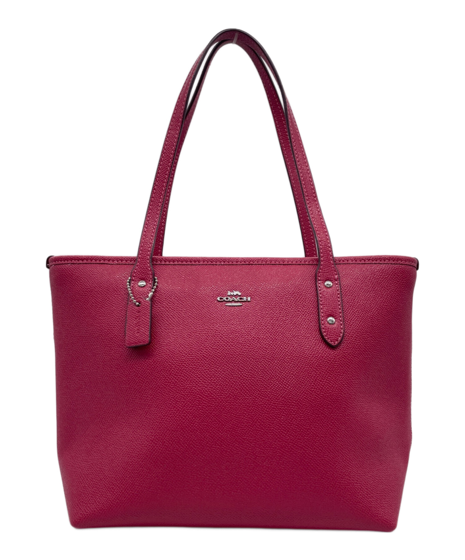 もちぃ】COACH シグネチャー トートバッグ ピンク タグ付き 新品 も