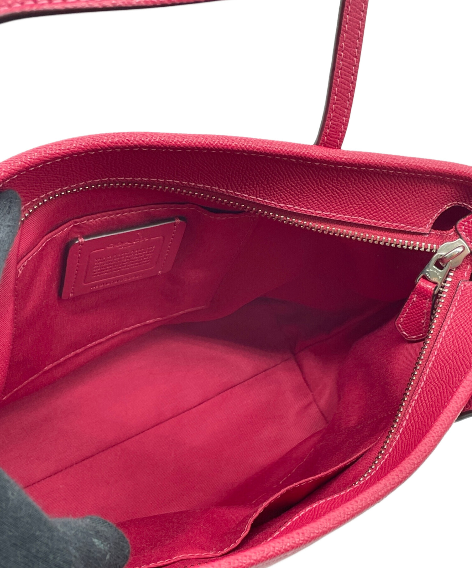 中古・古着通販】COACH (コーチ) COACH コーチ クロスグレイン レザー