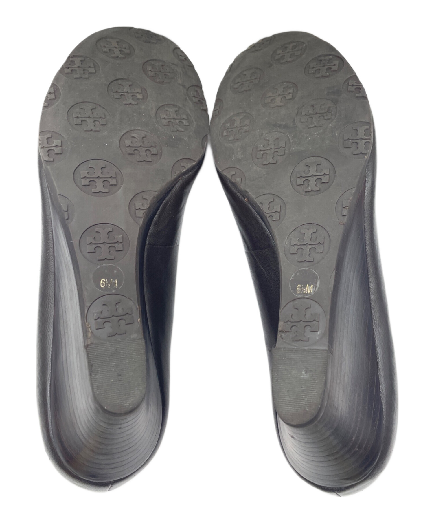 美品TORY BOUCHトリーバーチ パンプス ブラック レザー 7 1/2M 中古・古着通販】TORY BURCH (トリーバーチ) Tory Burch ブラウン