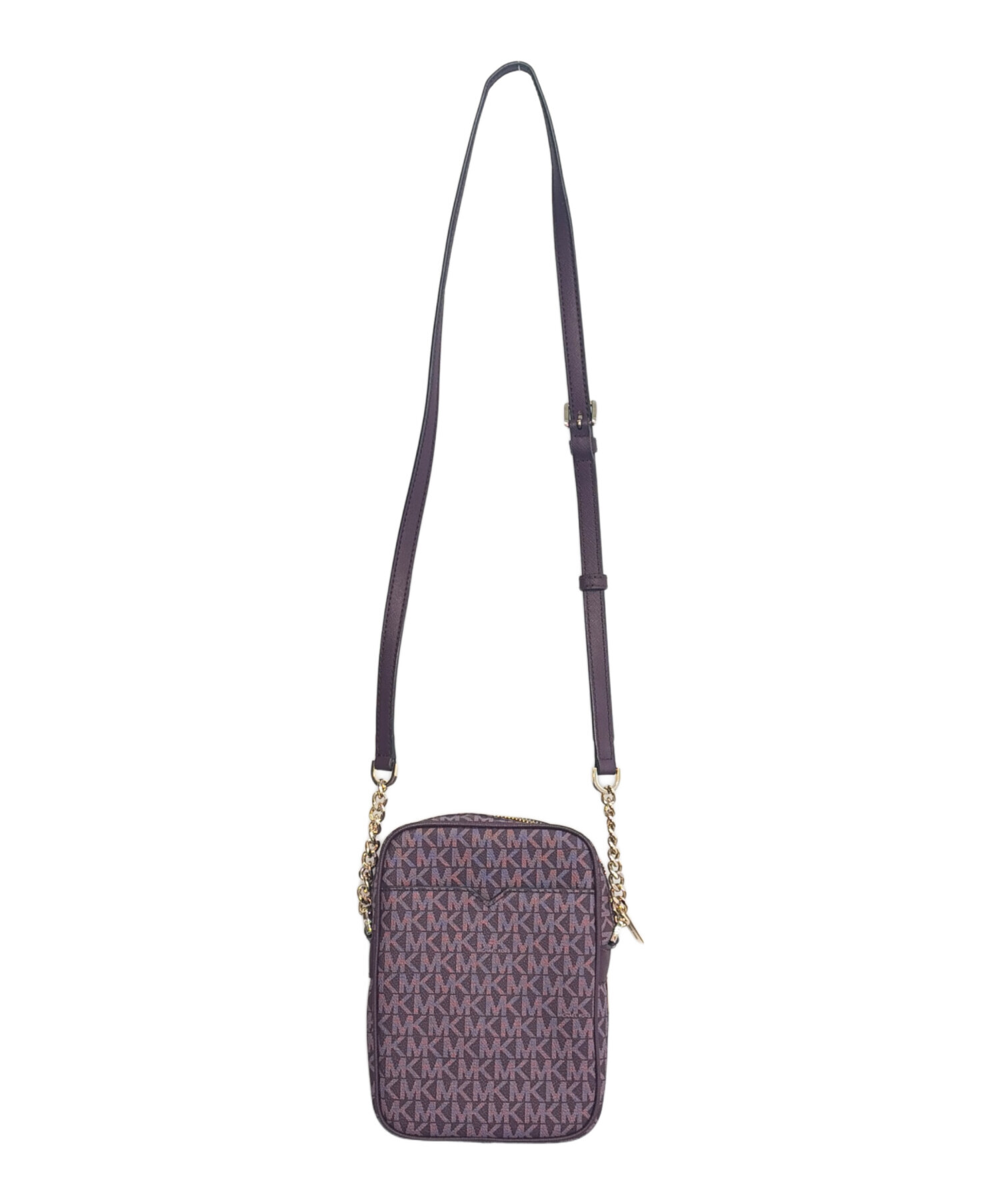 マイケルコース　ショルダーバッグ　パープル 中古・古着通販】MICHAEL KORS (マイケルコース) ショルダーバッグ