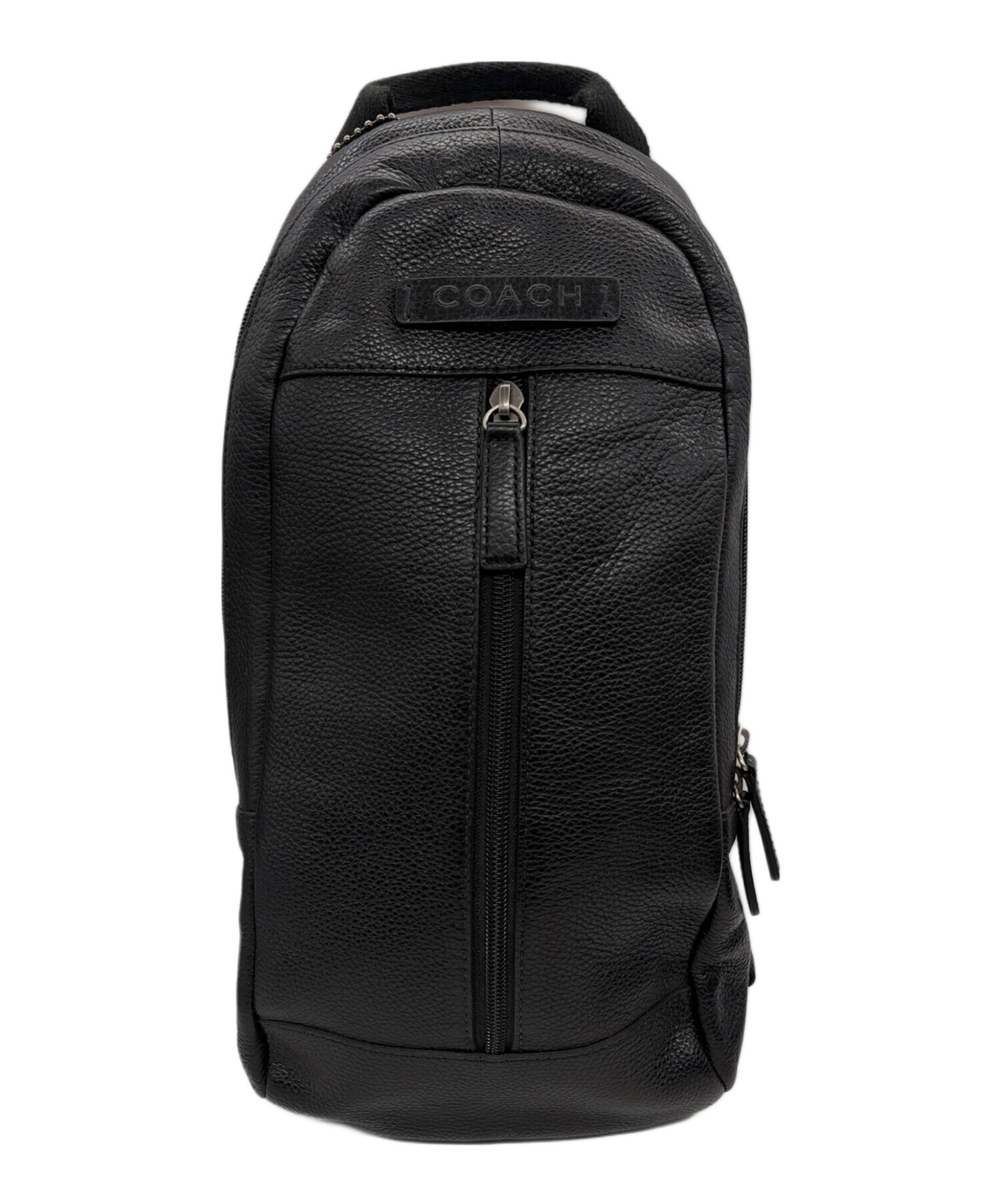 COACH ブラック ボディバッグ 中古・古着通販】COACH (コーチ) ボディーバッグ ブラック｜ブランド