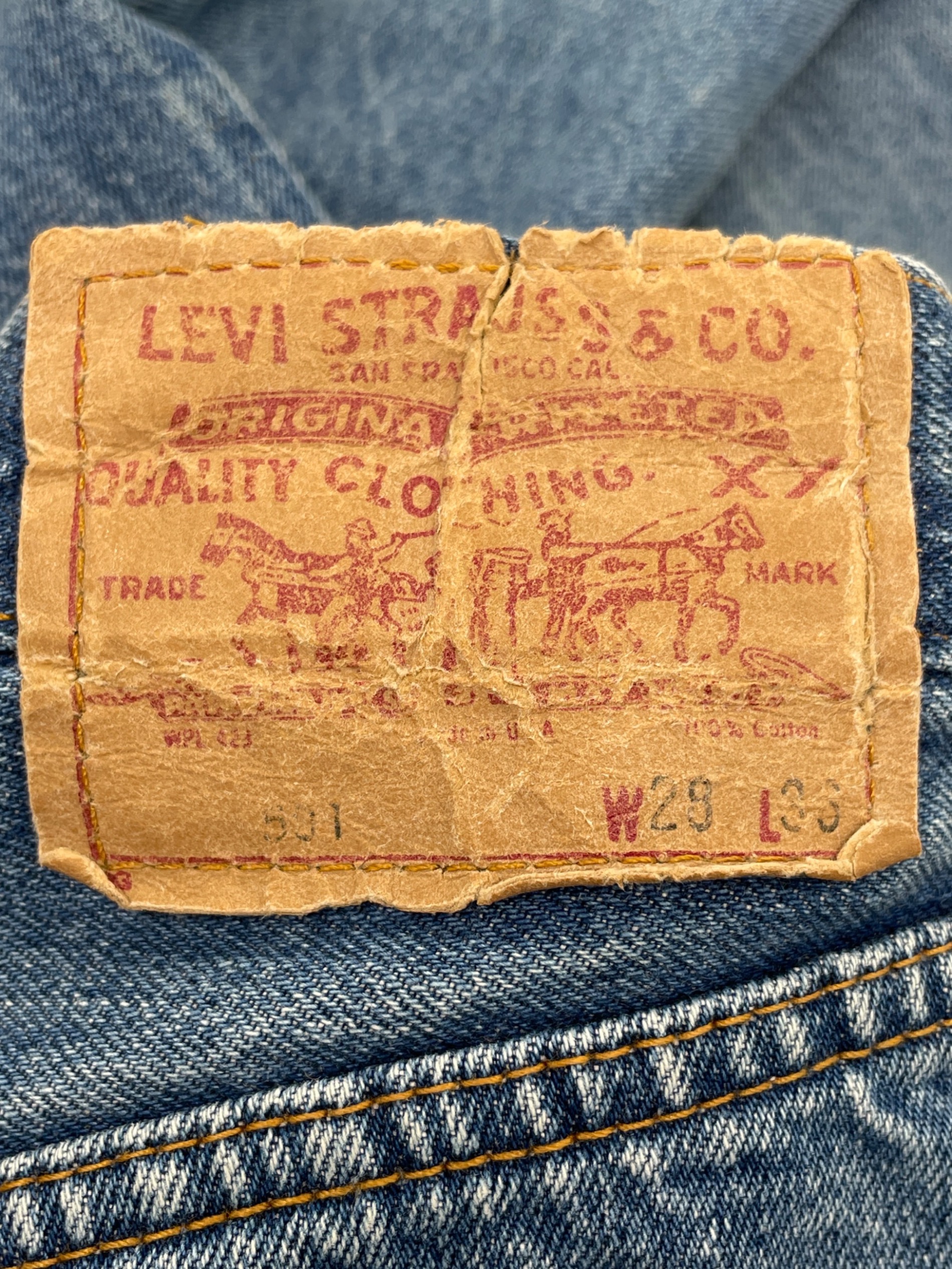 中古・古着通販】LEVI'S (リーバイス) LEVI'S リーバイス 501XX 90's
