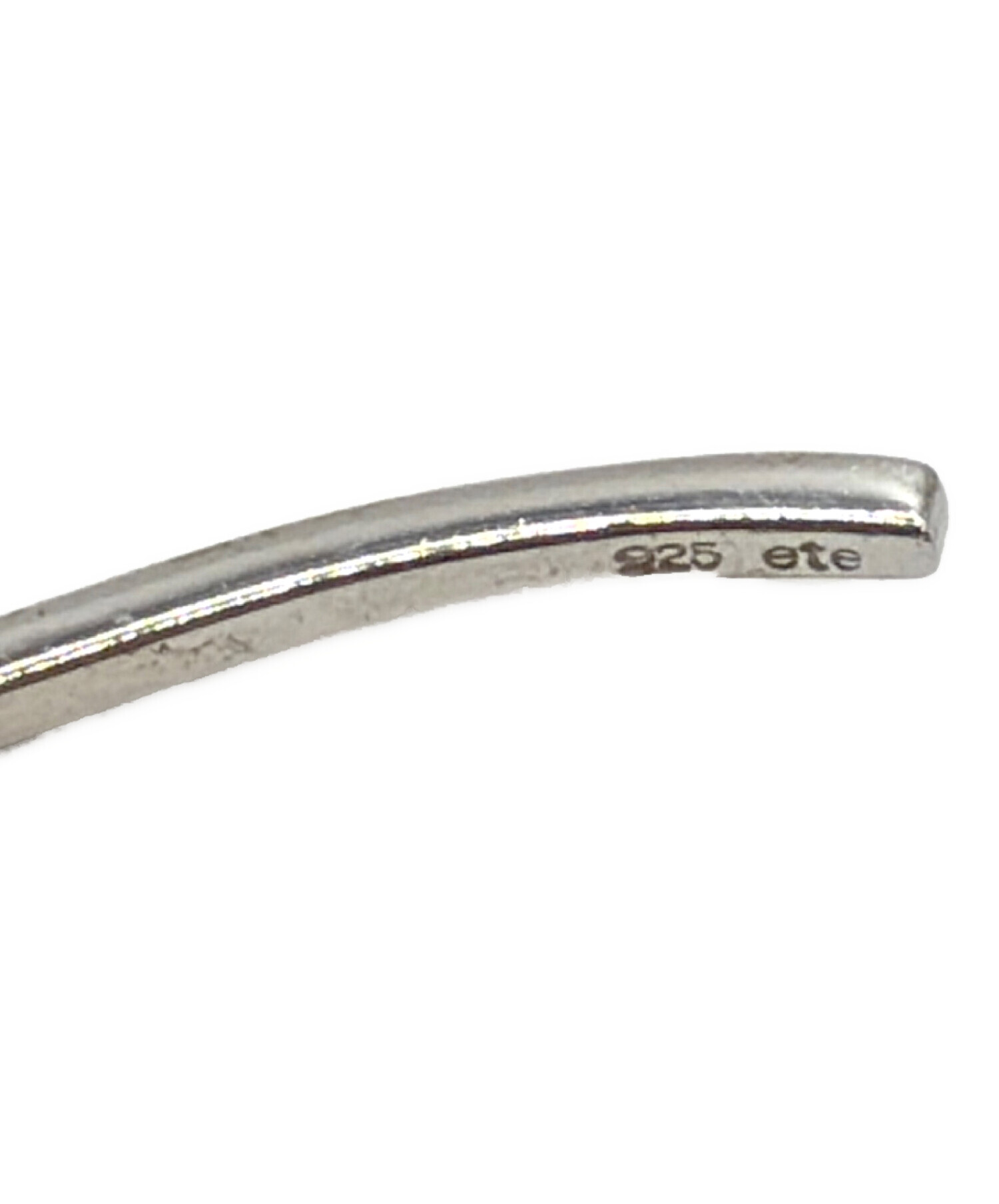 【最終値下げ】eteシルバー925 オープンバングル 中古・古着通販】ete (エテ) バングル｜ブランド・古着通販 トレファク