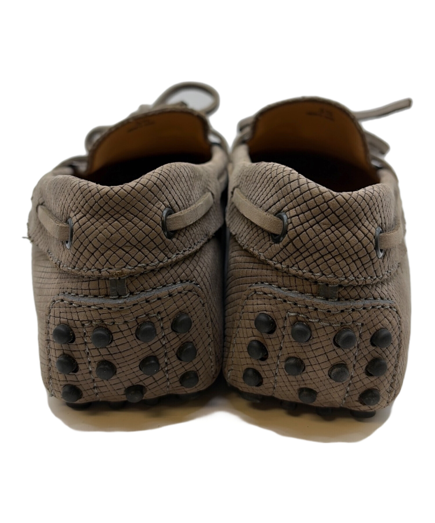 中古・古着通販】TOD'S (トッズ) ドライビングシューズ グレー サイズ