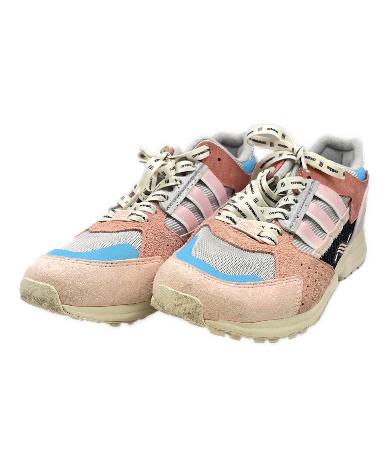 中古・古着通販】adidas (アディダス) ZX 10000C ピンク×グレー サイズ