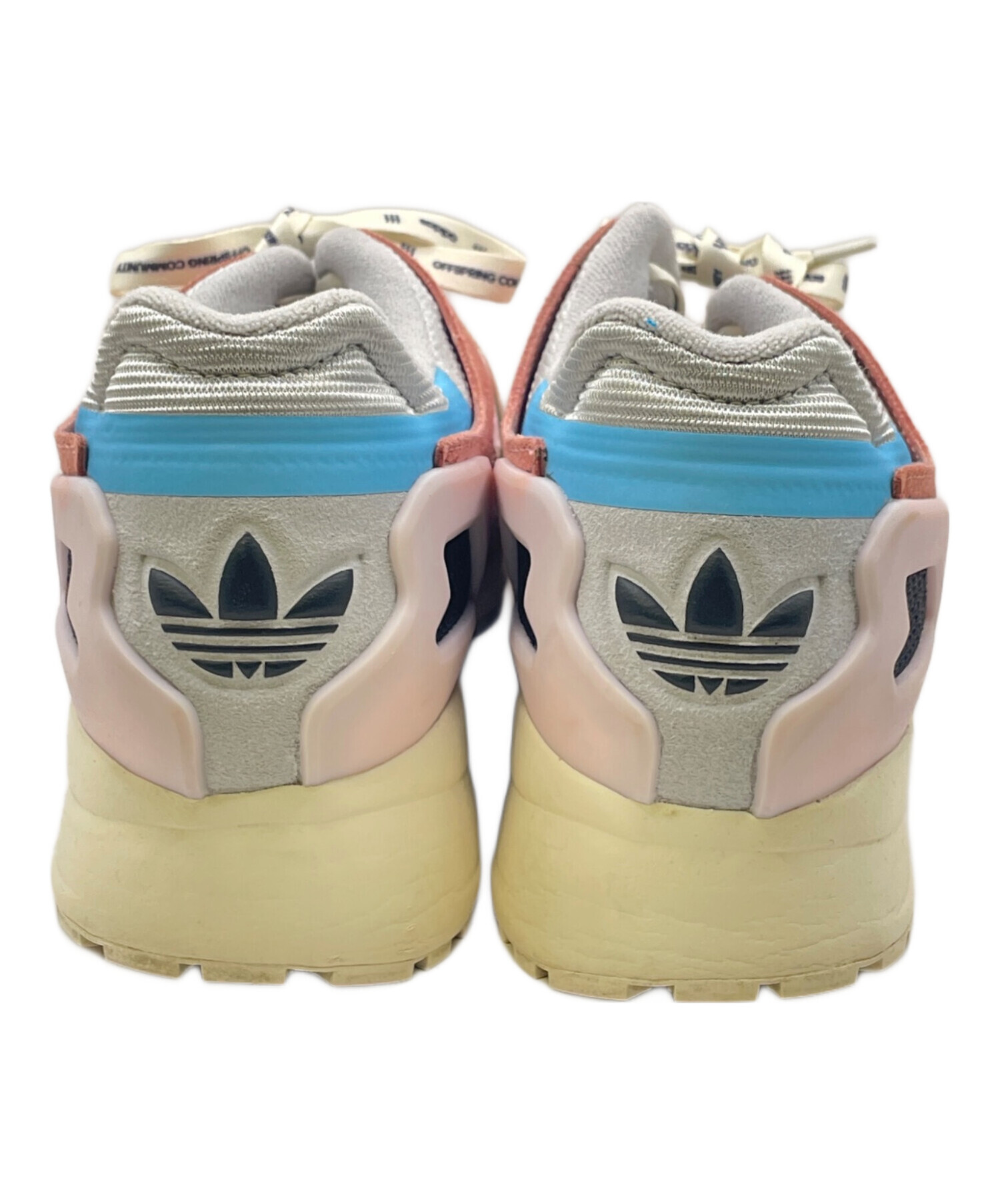 中古・古着通販】adidas (アディダス) ZX 10000C ピンク×グレー サイズ
