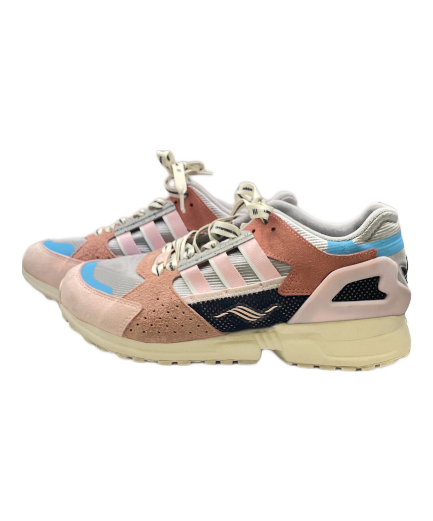 中古・古着通販】adidas (アディダス) ZX 10000C ピンク×グレー サイズ