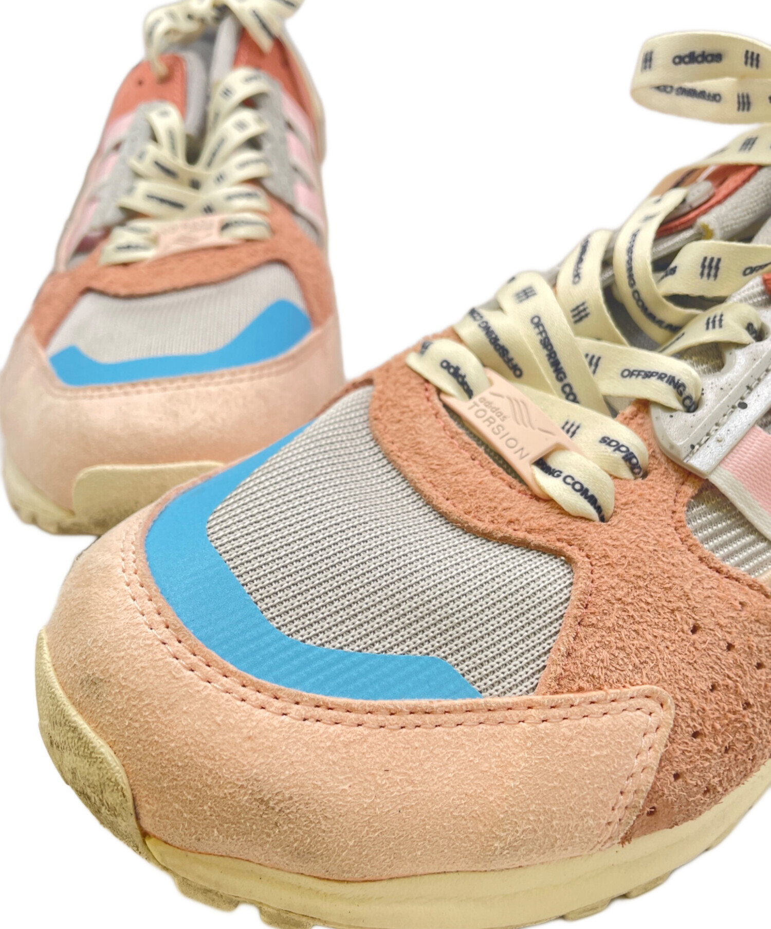 中古・古着通販】adidas (アディダス) ZX 10000C ピンク×グレー サイズ