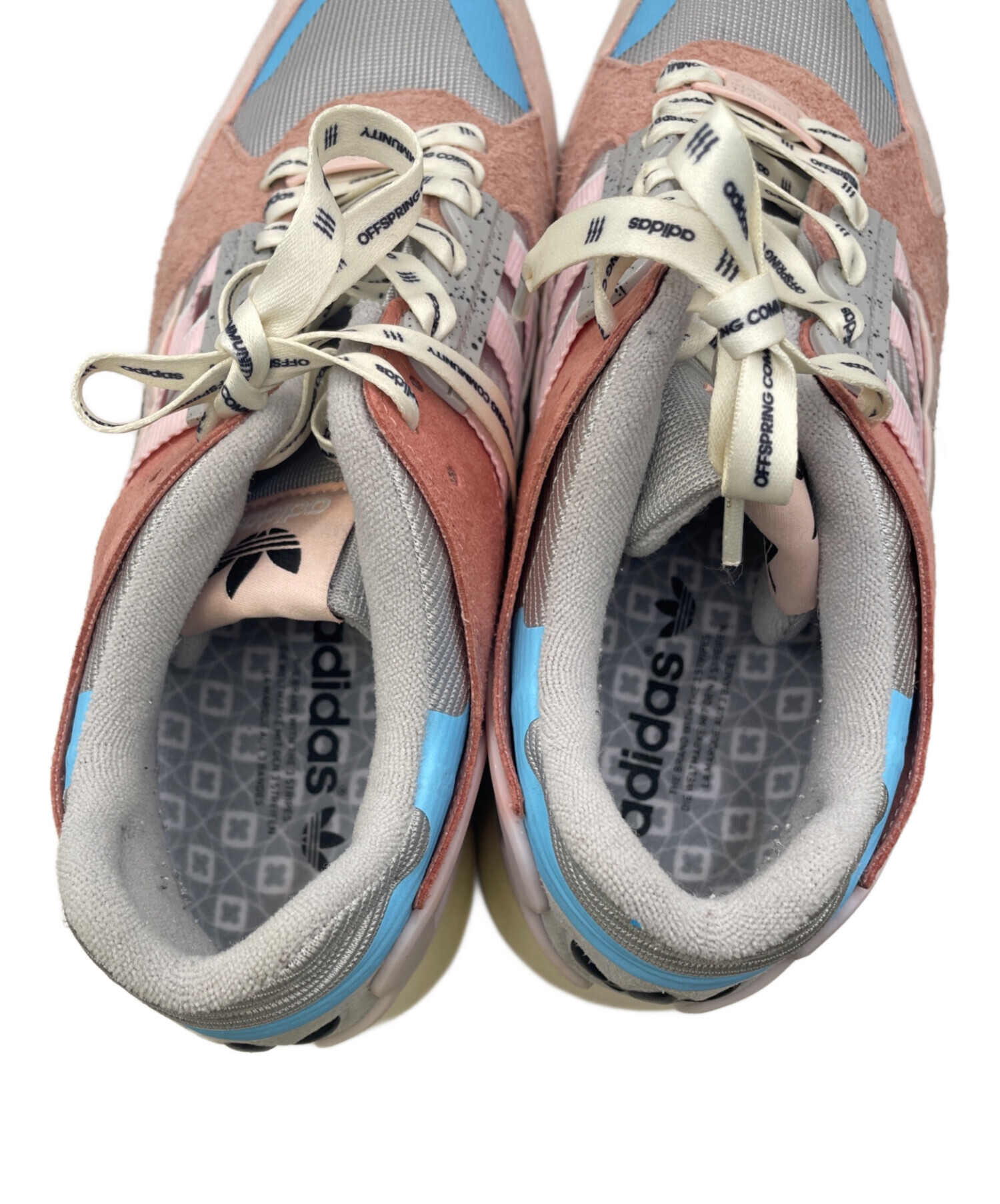 中古・古着通販】adidas (アディダス) ZX 10000C ピンク×グレー サイズ
