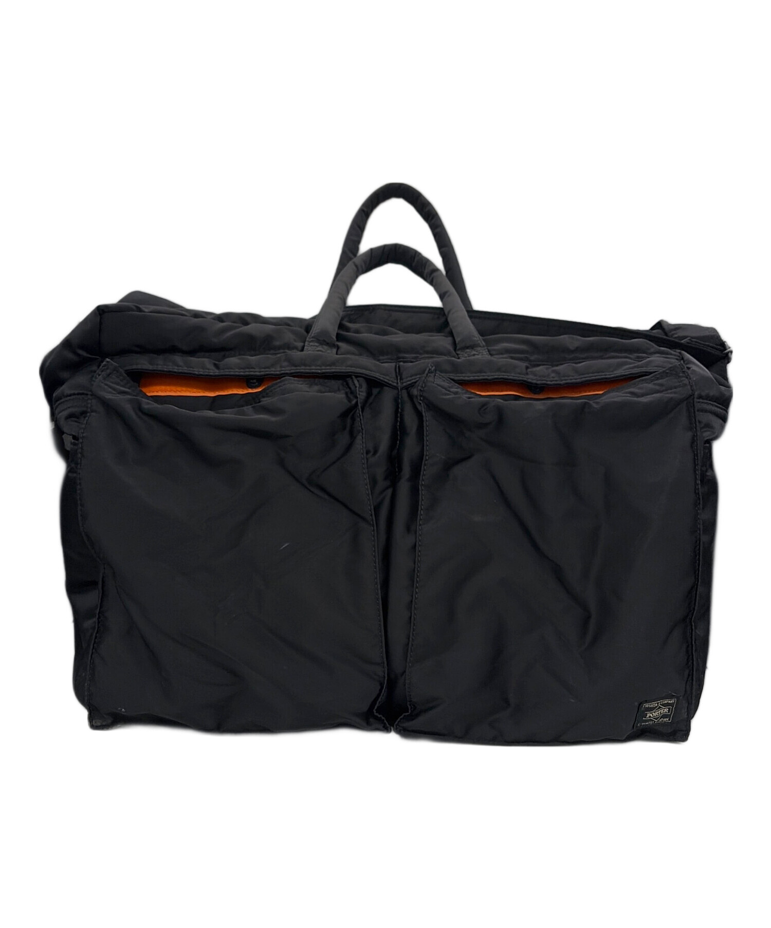 中古・古着通販】PORTER (ポーター) 2WAYボストンバッグ ブラック