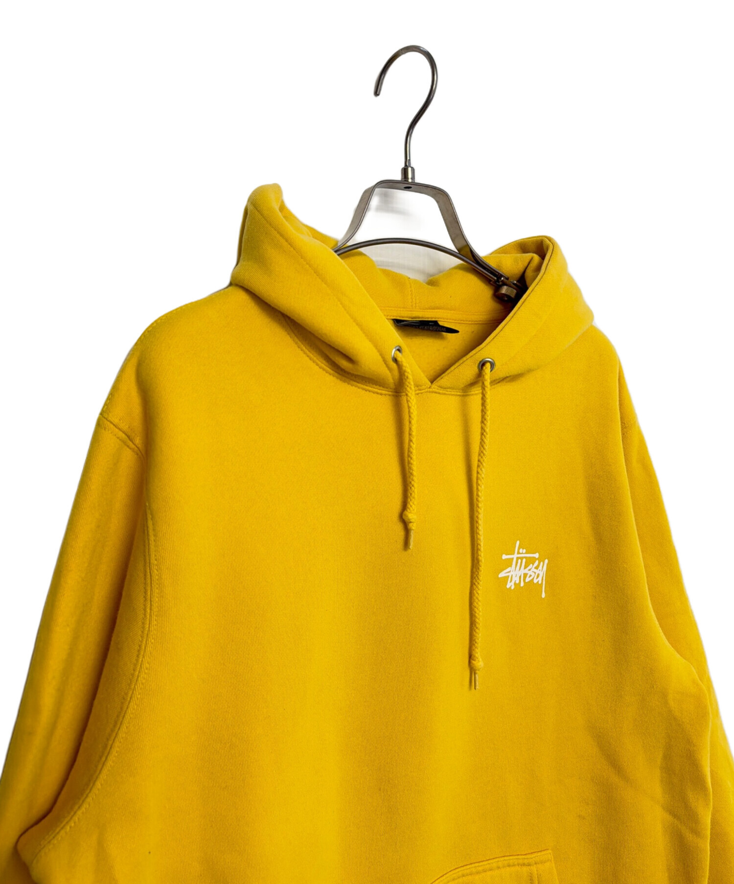 中古・古着通販】stussy (ステューシー) パーカー イエロー サイズ:S