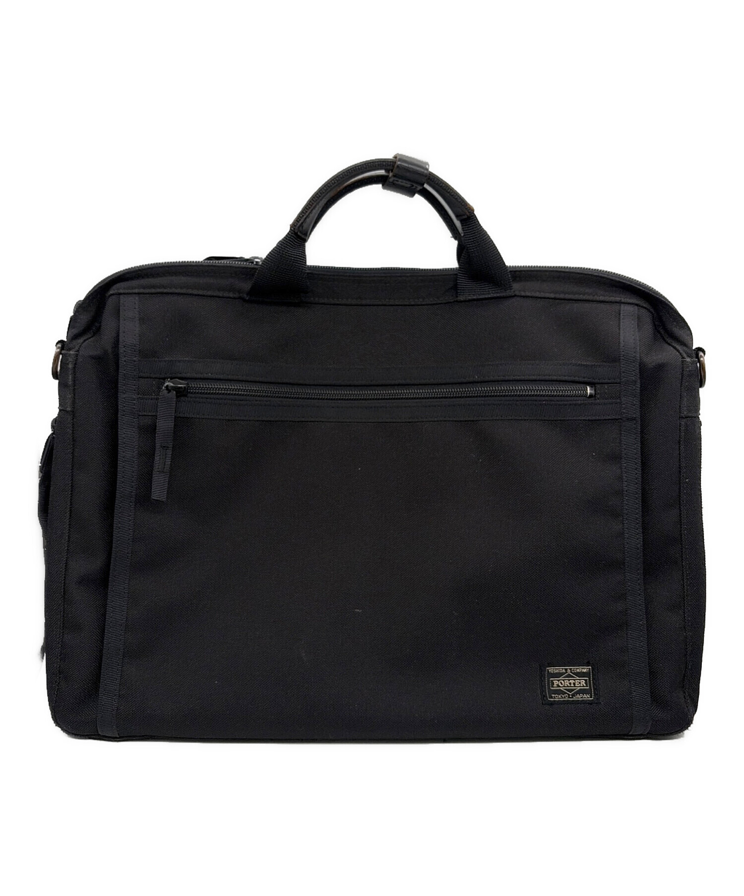 中古・古着通販】PORTER (ポーター) 2WAYブリーフケース ブラック