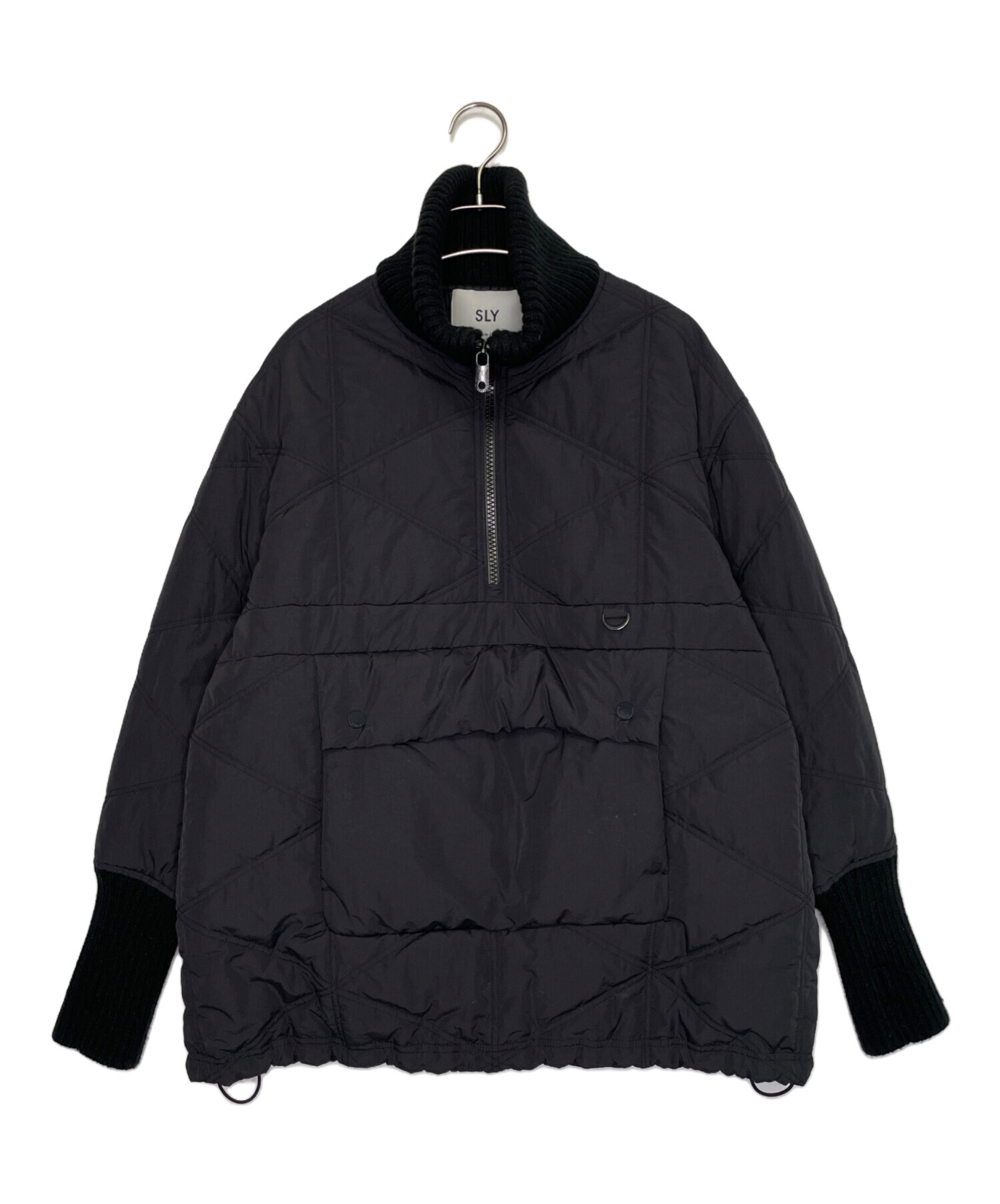 中古・古着通販】SLY (スライ) SLY スライ QUILTING HALF ZIP PULLOVER