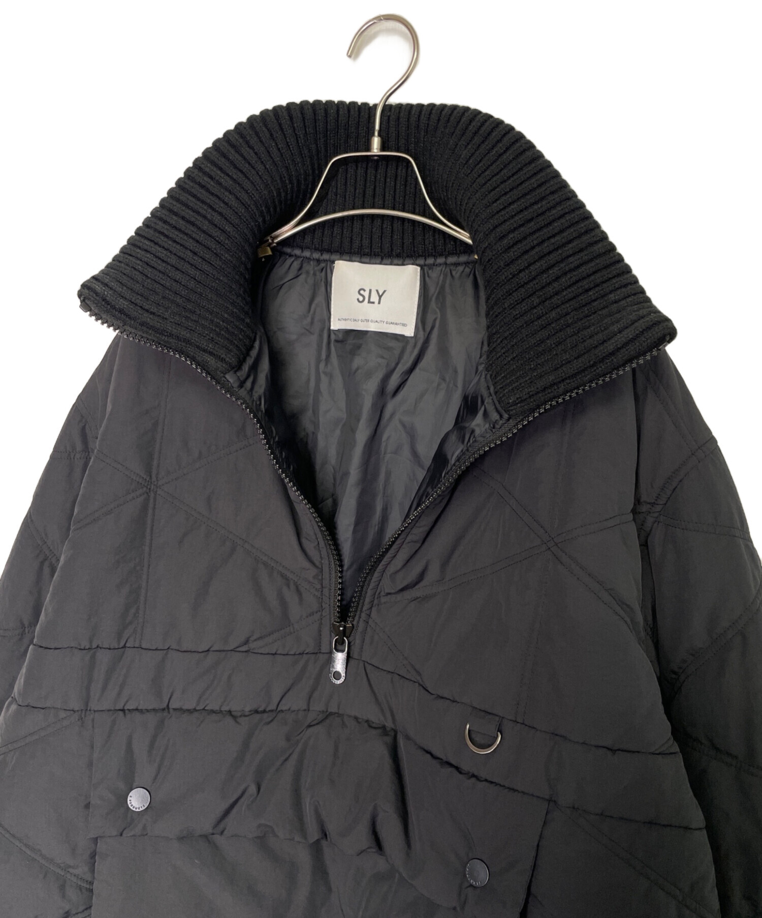 中古・古着通販】SLY (スライ) SLY スライ QUILTING HALF ZIP PULLOVER