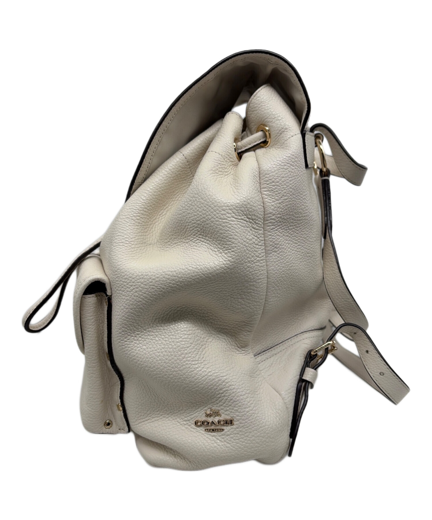 中古・古着通販】COACH (コーチ) リュック ホワイト｜ブランド・古着