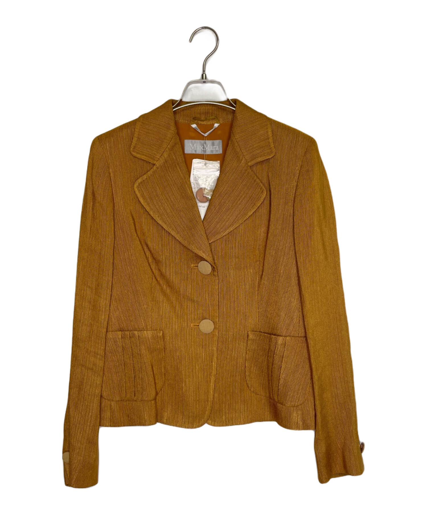 【新品未使用タグ付 白タグ】マックスマーラ スカートスーツ ベルト付 定価13万 中古・古着通販】MaxMara (マックスマーラ) MaxMara マックスマーラ 銀