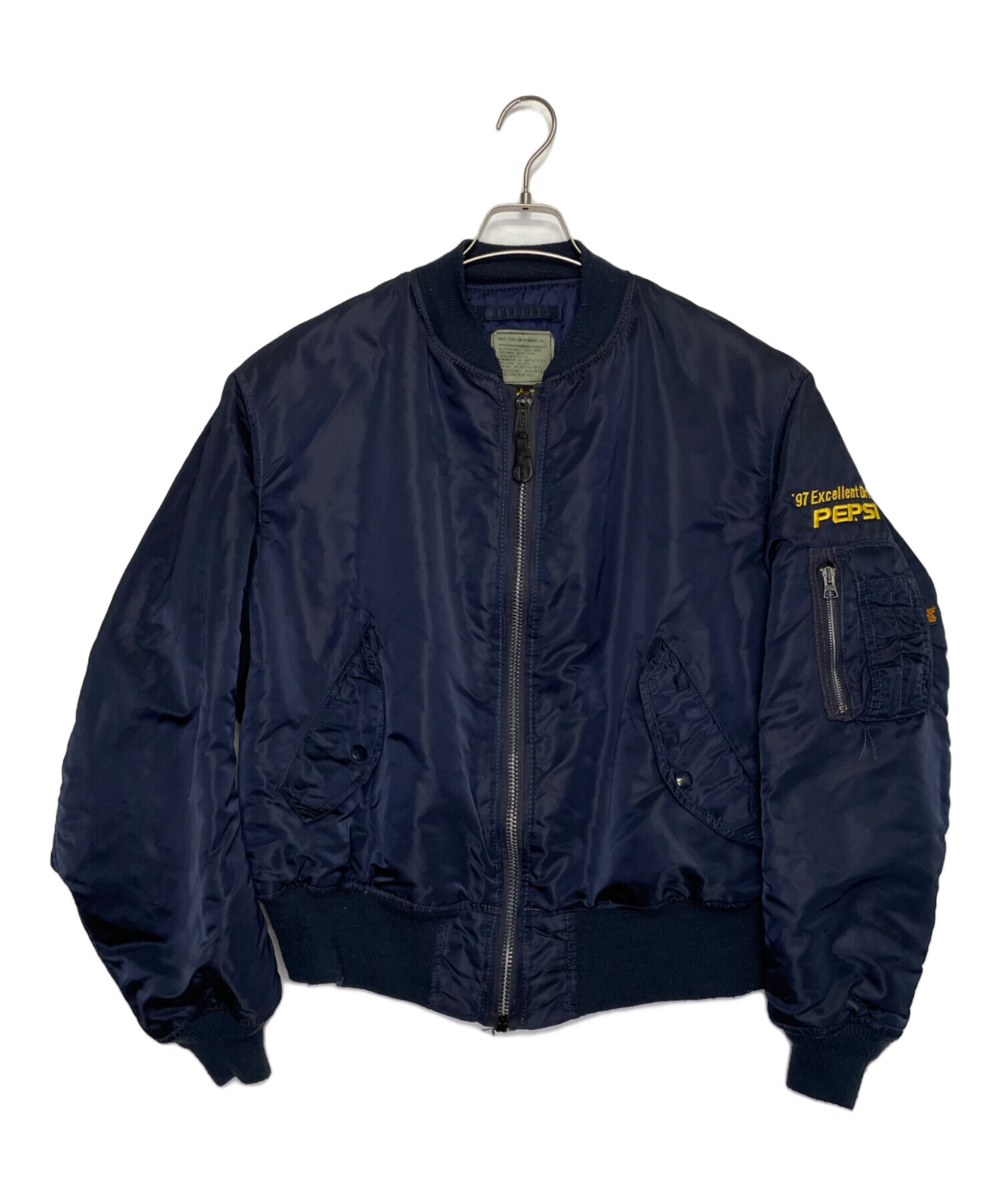 ALPHA 古着 リバーシブル フライトジャケット ボンバージャケット MA-1 中古・古着通販】ALPHA INDUSTRIES ALPHA INDUSTRIES アルファ