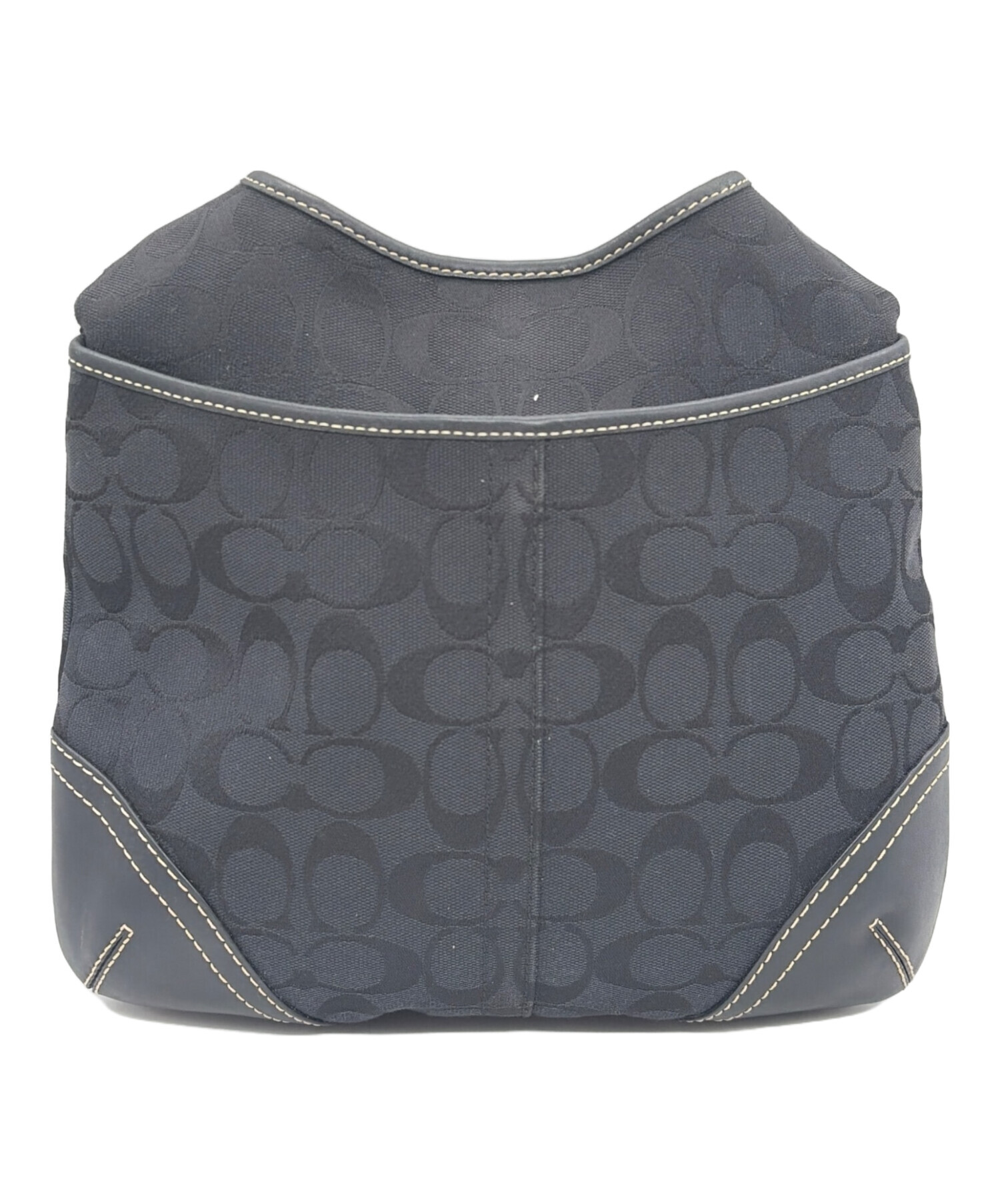 中古・古着通販】COACH (コーチ) ショルダーバッグ ブラック｜ブランド