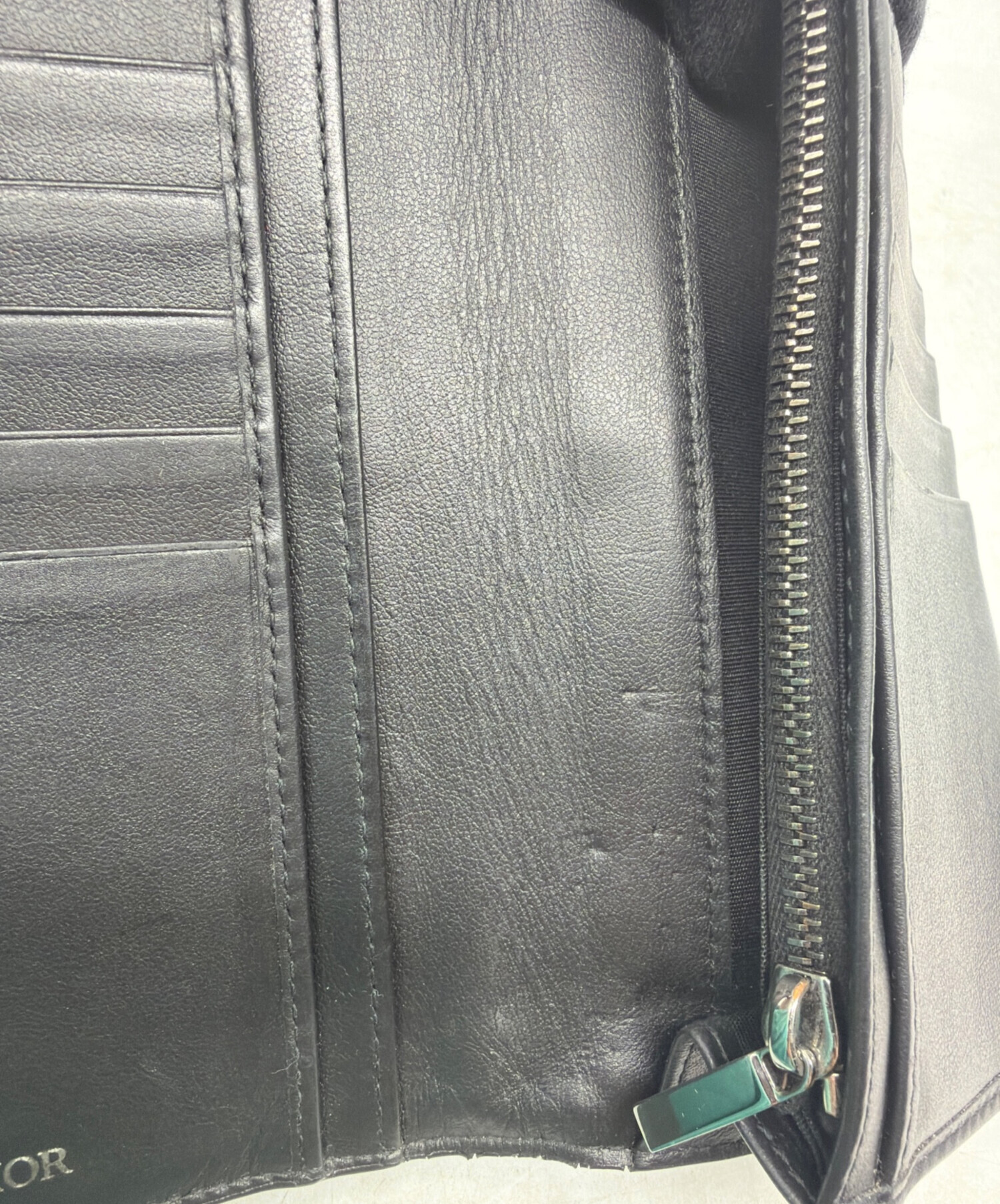 中古・古着通販】Dior (ディオール) 長財布 ブラック｜ブランド・古着