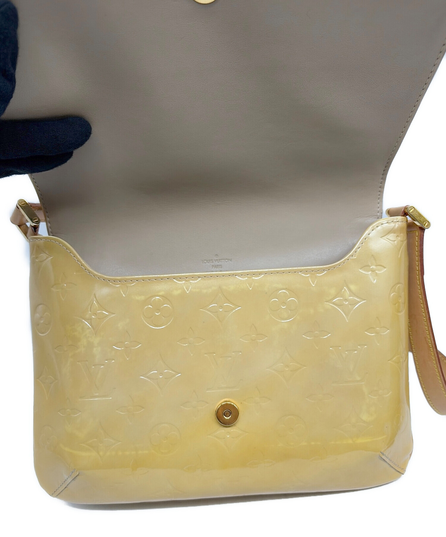 ルイビトン　ヴェルニ　イエロー 中古・古着通販】LOUIS VUITTON (ルイ ヴィトン) ヴェルニ イエロー