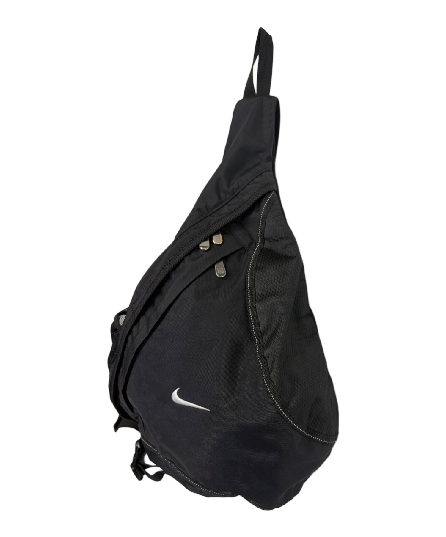 old nike✴︎ワンショルダーバッグ 中古・古着通販】NIKE (ナイキ) ワンショルダーバッグ ブラック