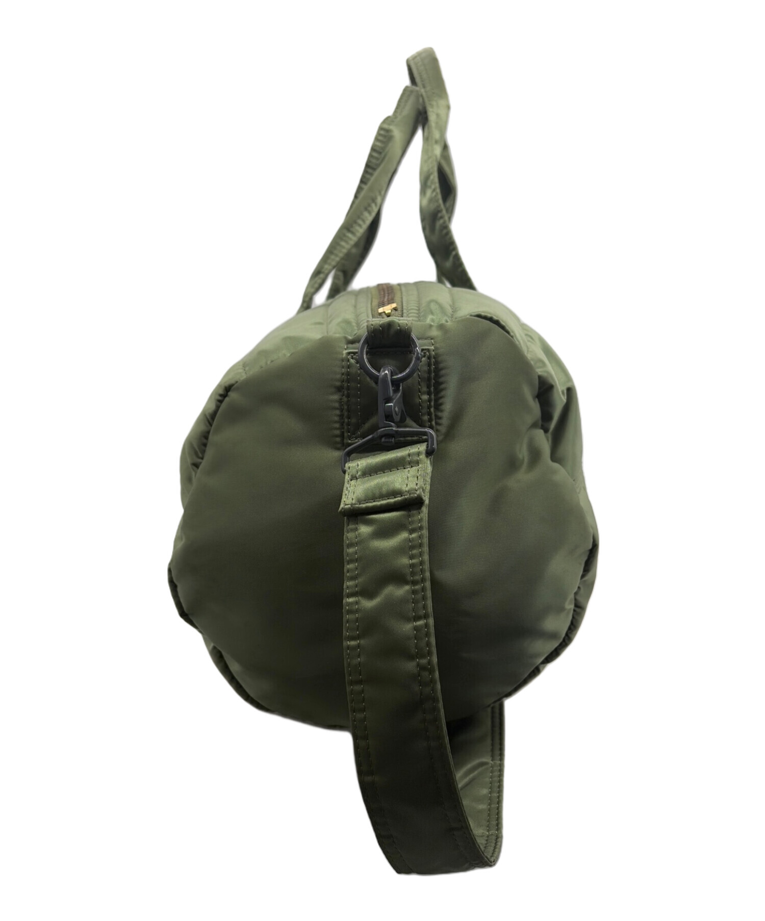 中古・古着通販】PORTER (ポーター) ミニボストンバッグ オリーブ